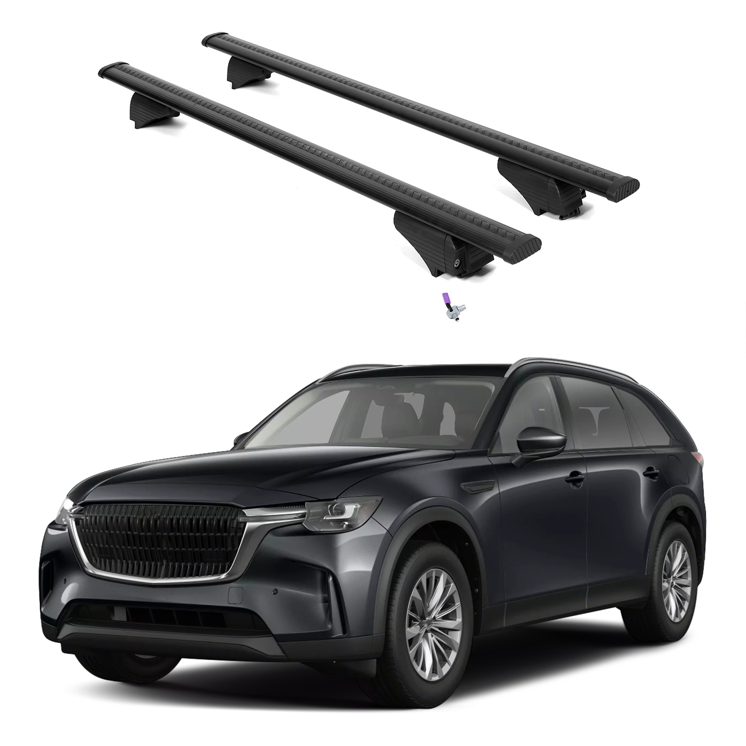 ERKUL Roof Rack Crossbars For MAZDA CX-90 2024-2026