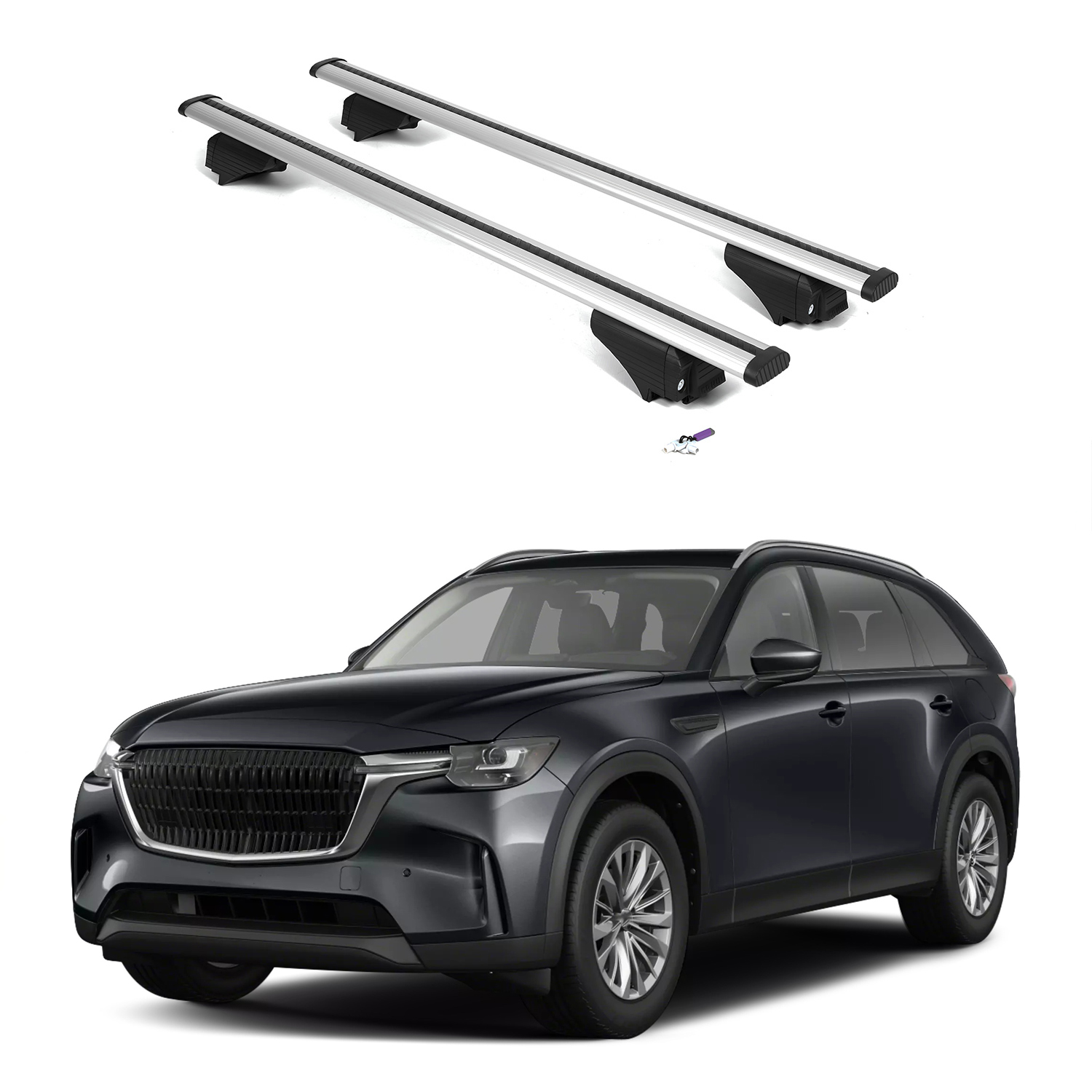 ERKUL Roof Rack Crossbars For MAZDA CX-90 2024-2026
