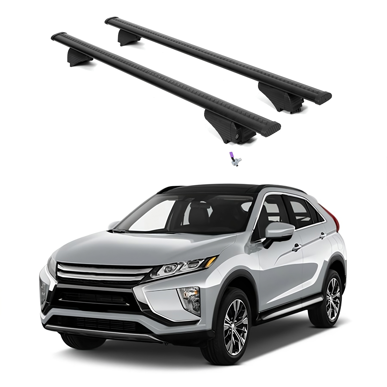 ERKUL Roof Rack Crossbars For MITSUBISHI ECLIPSE CROSS 2018-2026