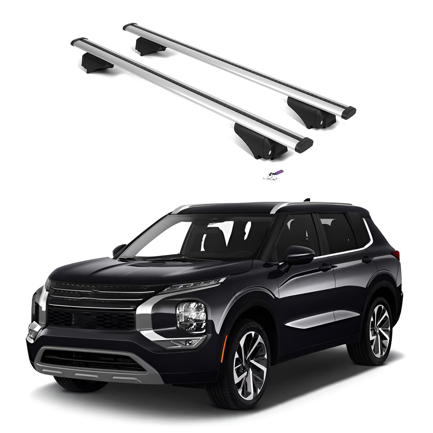 ERKUL Roof Rack Crossbars For MITSUBISHI OUTLANDER 2022-2026