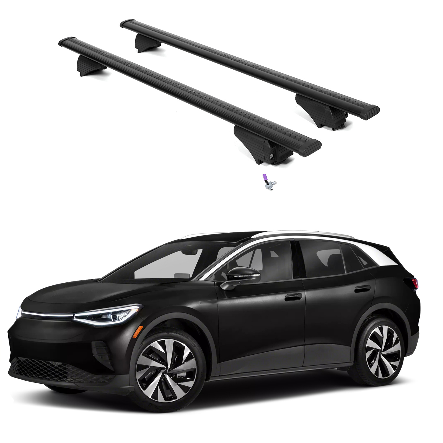 ERKUL Roof Rack Crossbars For VOLKSWAGEN ID.4 2021-2025