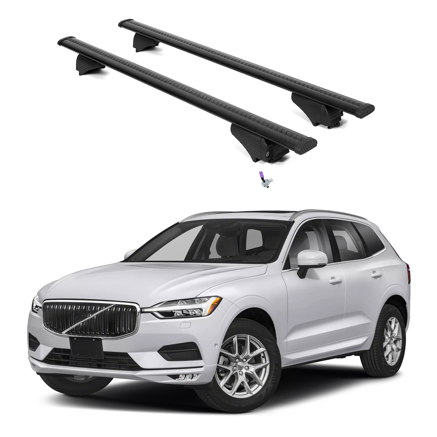 ERKUL Roof Rack Crossbars For VOLVO XC60 2018-2026