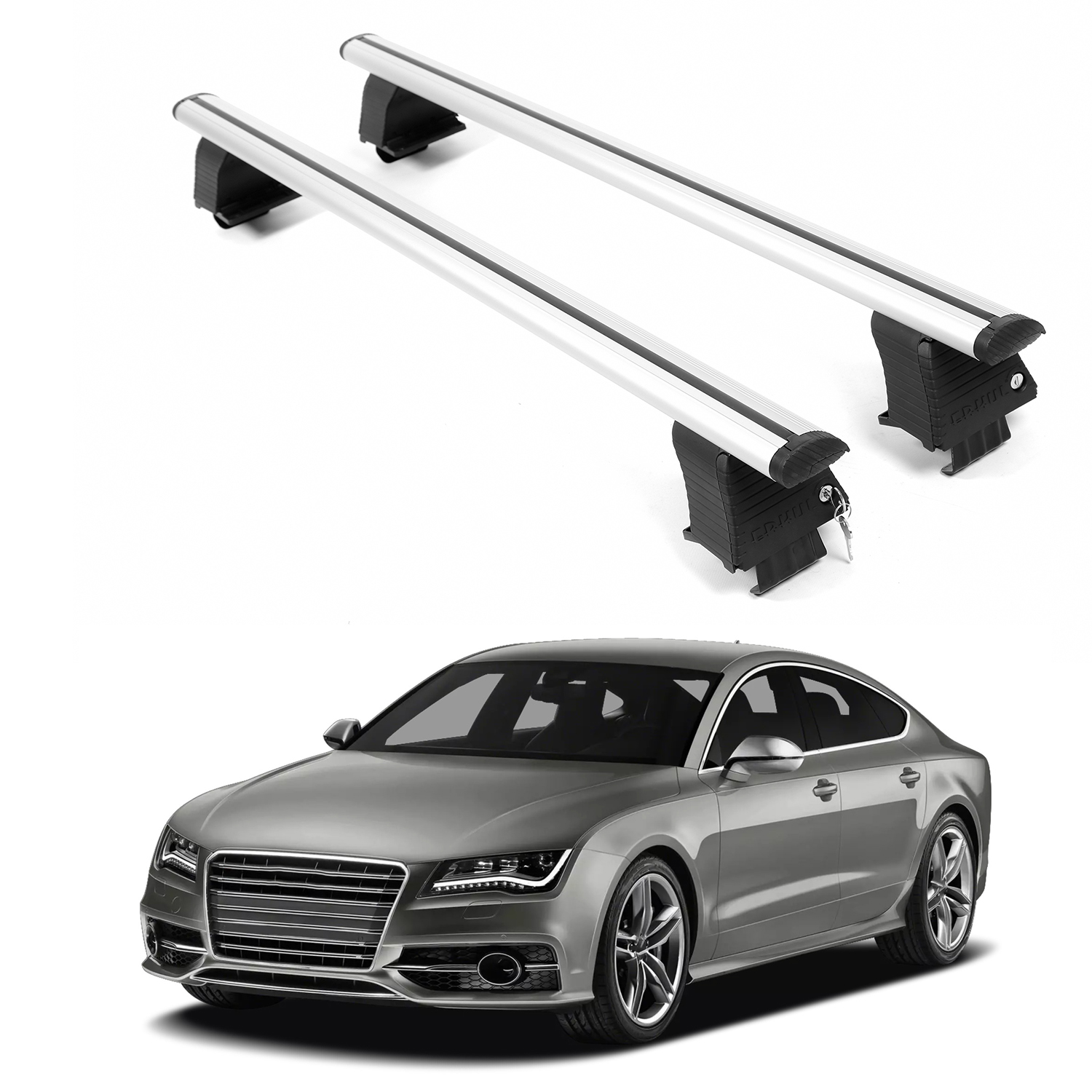 ERKUL Roof Rack Crossbars For AUDI S7 2012-2018