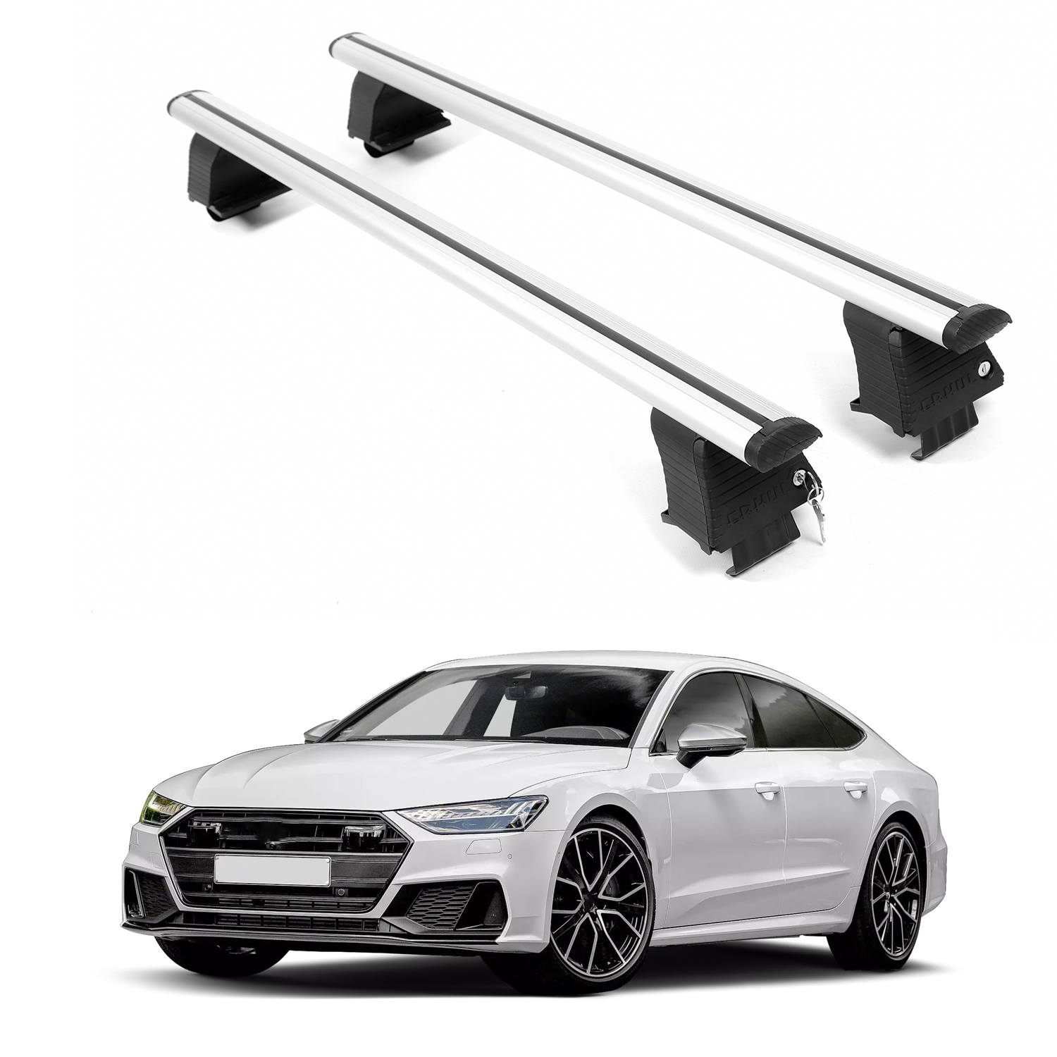 ERKUL Roof Rack Crossbars For AUDI S7 2020-2025