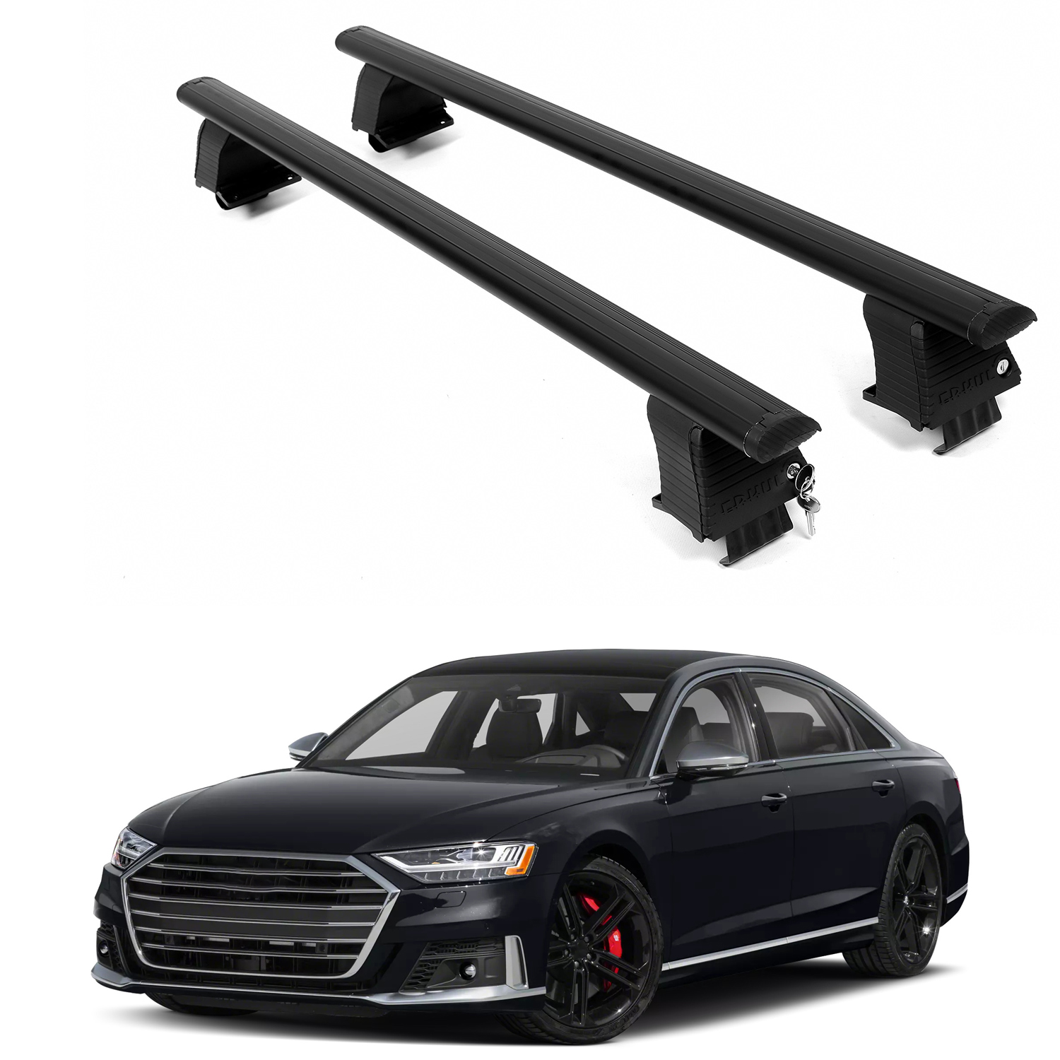 ERKUL Roof Rack Crossbars For AUDI S8 2020-2026