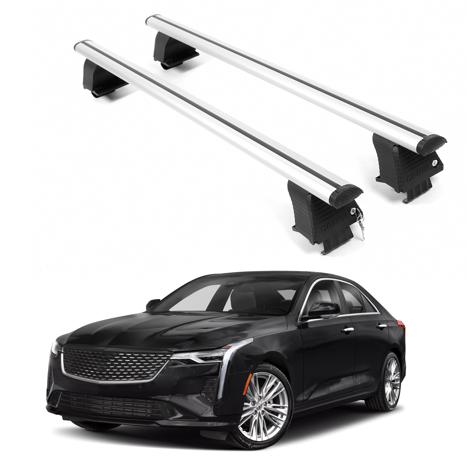 ERKUL Roof Rack Crossbars For CADILLAC CT4 2020-2026