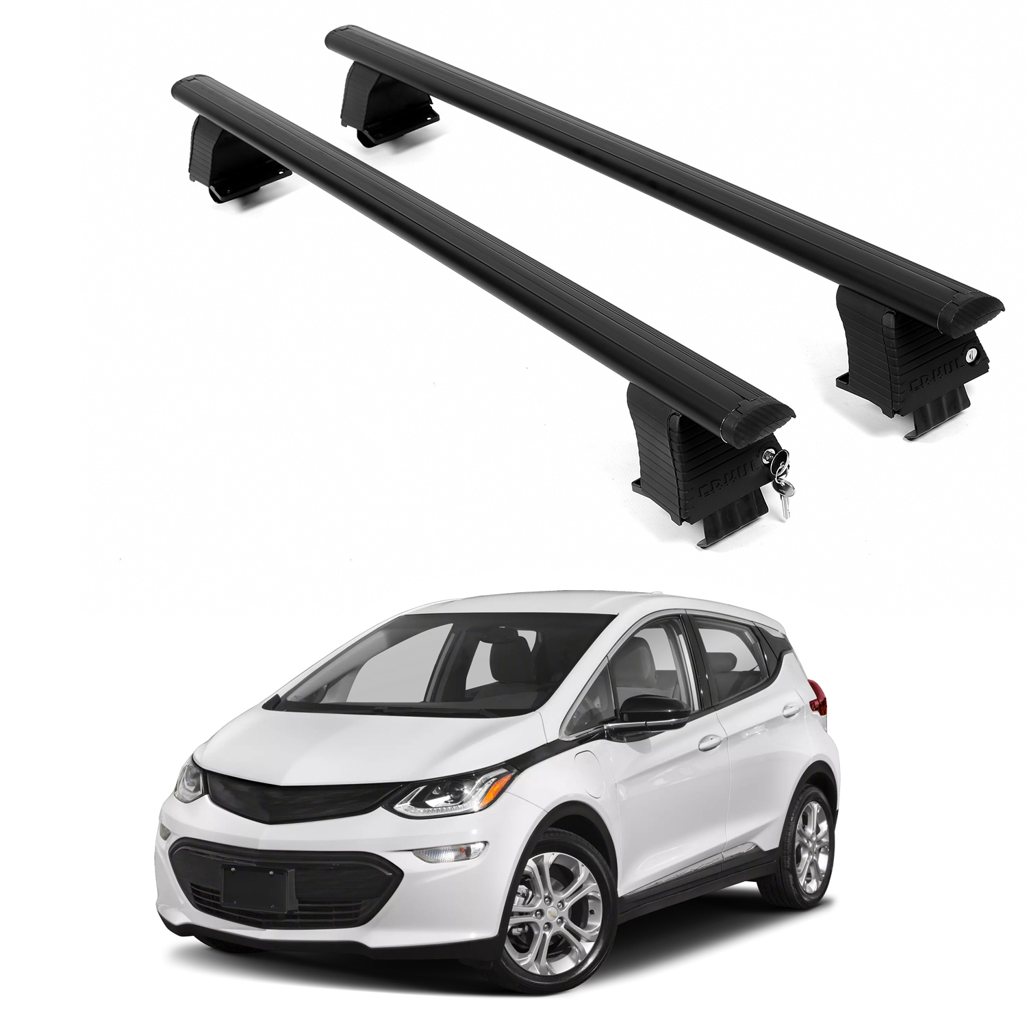 ERKUL Roof Rack Crossbars For CHEVROLET BOLT EV 2017-2023