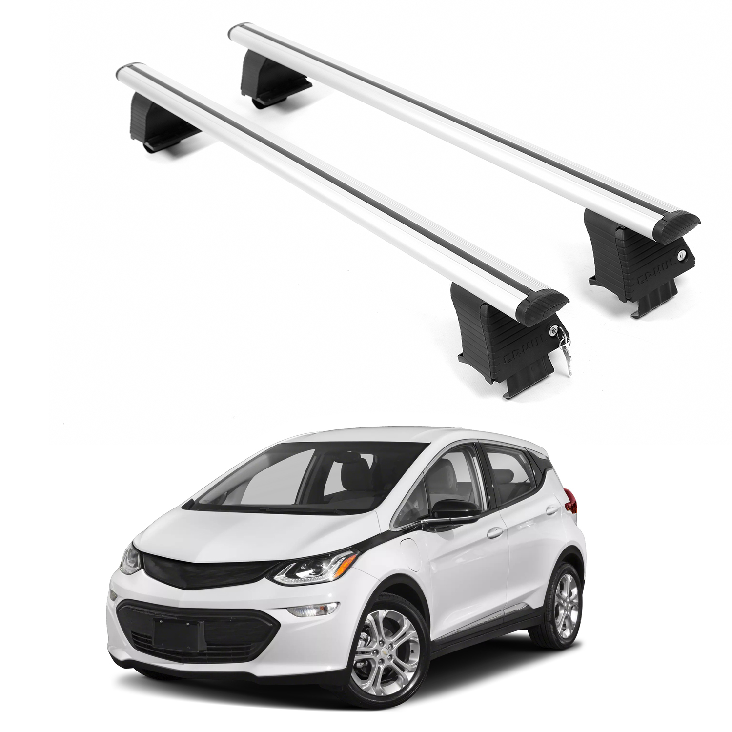 ERKUL Roof Rack Crossbars For CHEVROLET BOLT EV 2017-2023