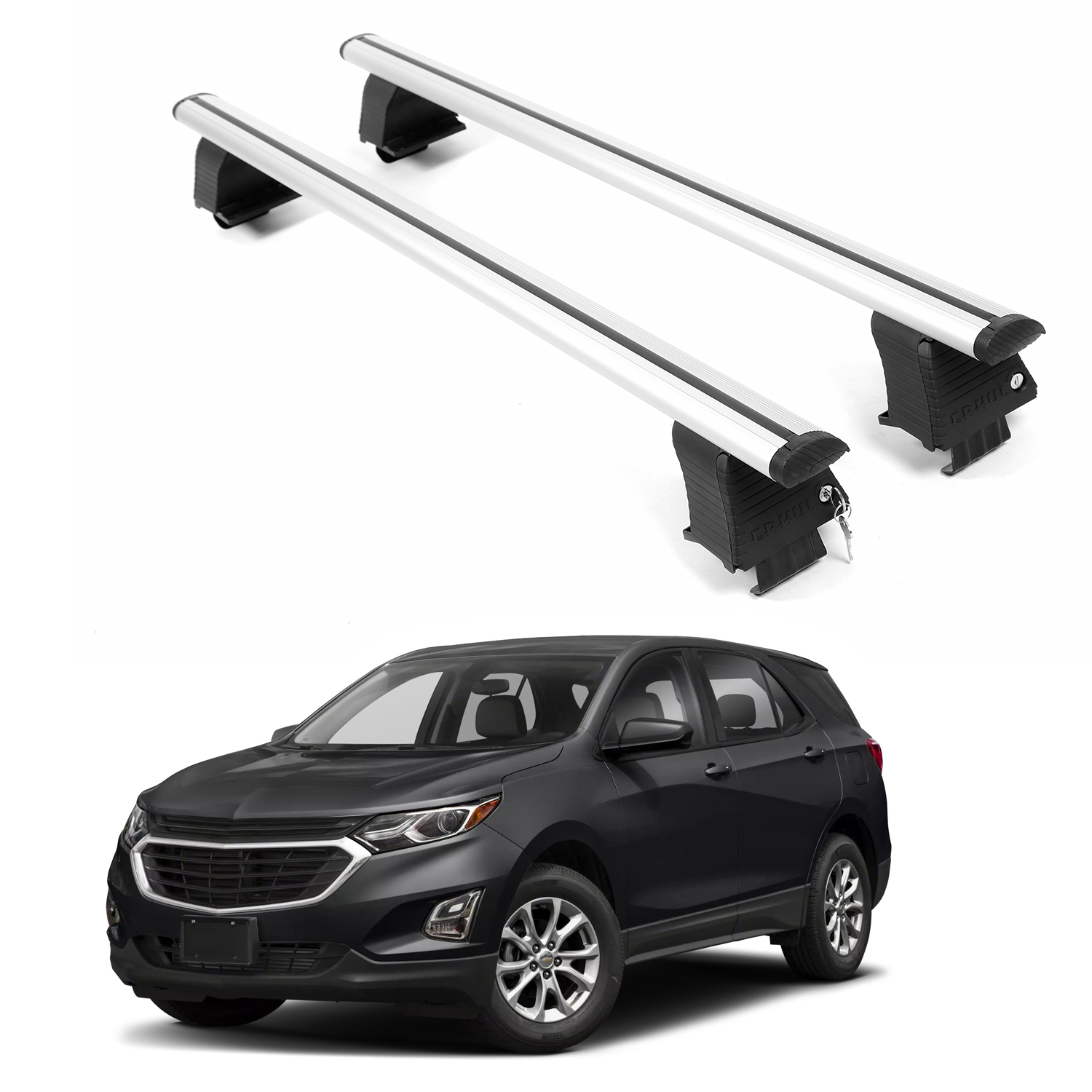 ERKUL Roof Rack Crossbars For CHEVROLET EQUINOX 2018-2024