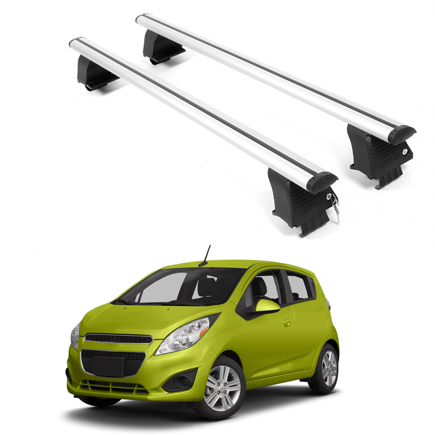 ERKUL Roof Rack Crossbars For CHEVROLET SPARK 2013-2015