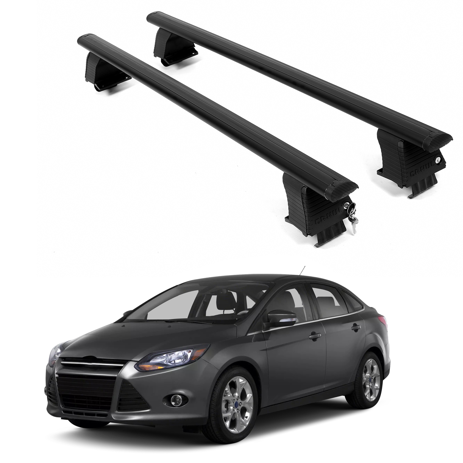 ERKUL Roof Rack Crossbars For FORD FOCUS 2012-2018