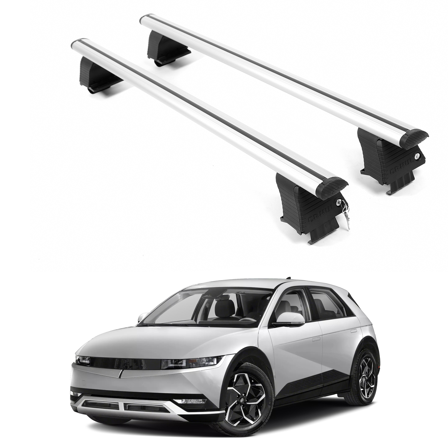 ERKUL Roof Rack Crossbars For HYUNDAI IONIQ 5 2022-2026