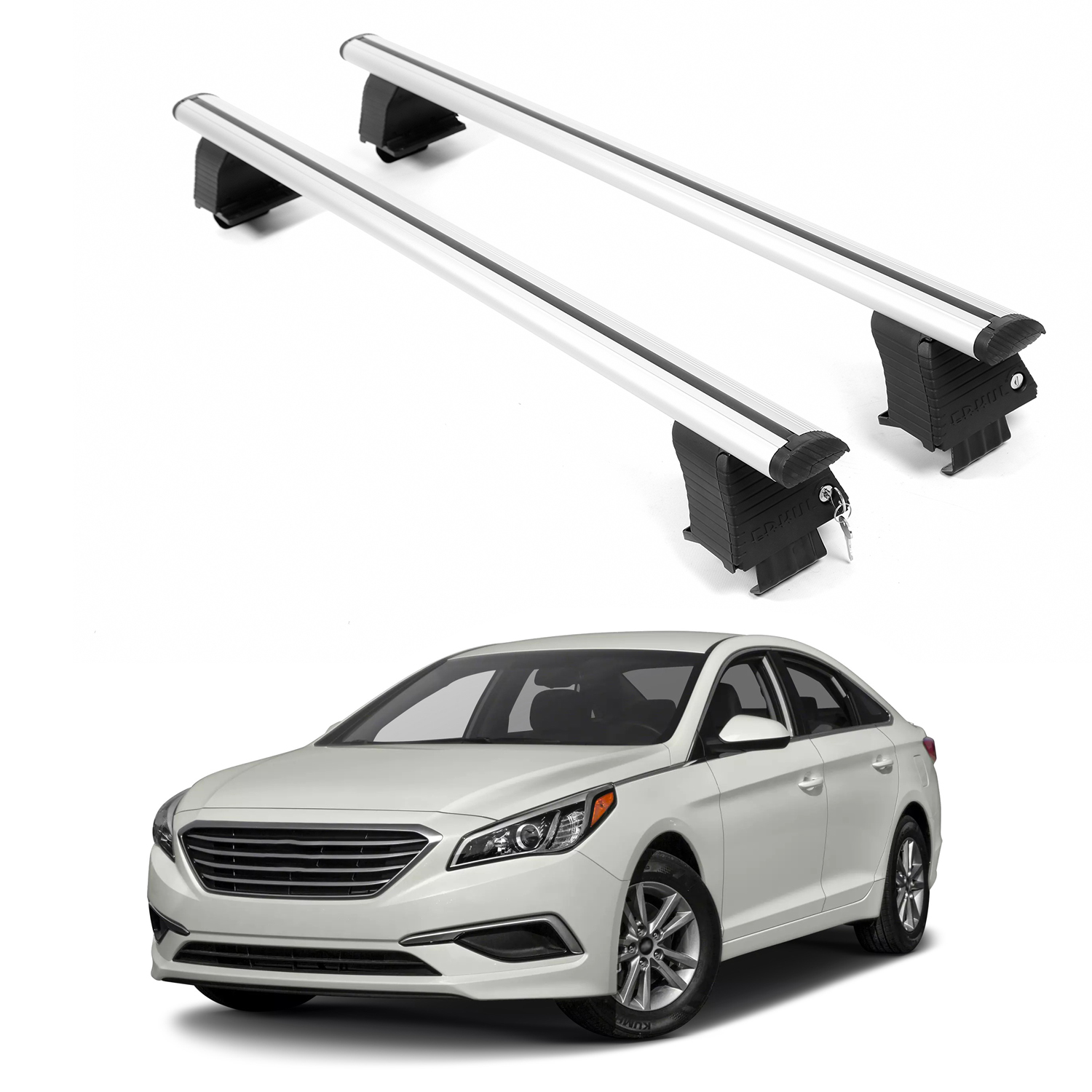 ERKUL Roof Rack Crossbars For HYUNDAI SONATA 2015-2019