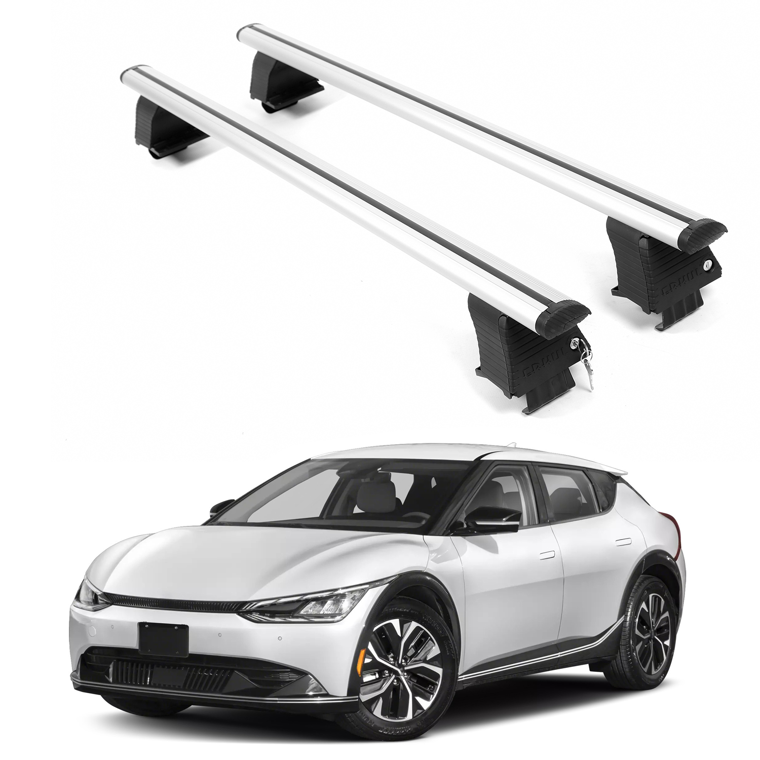 ERKUL Roof Rack Crossbars For KIA EV6 2022-2026