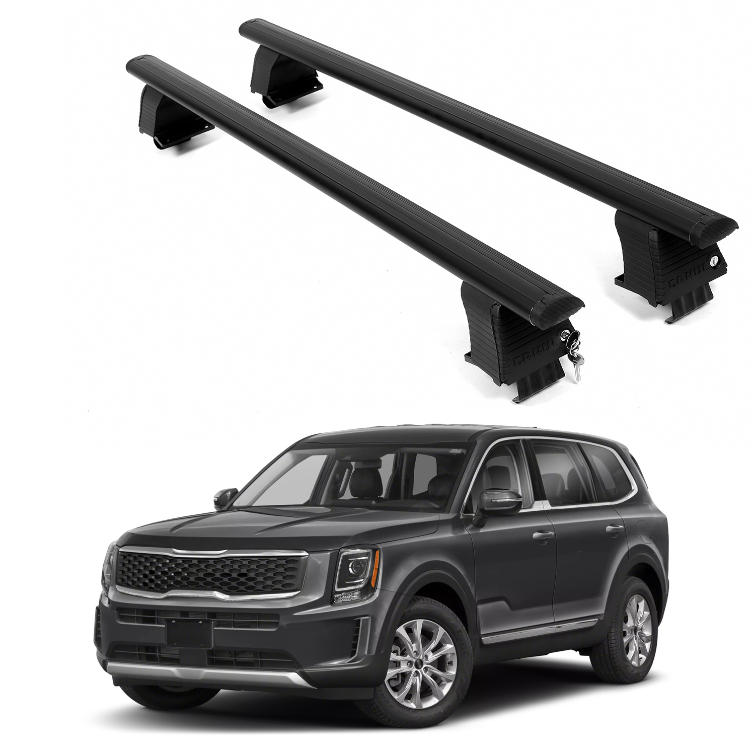 ERKUL Roof Rack Crossbars For KIA TELLURIDE 2020-2025 - Options Available