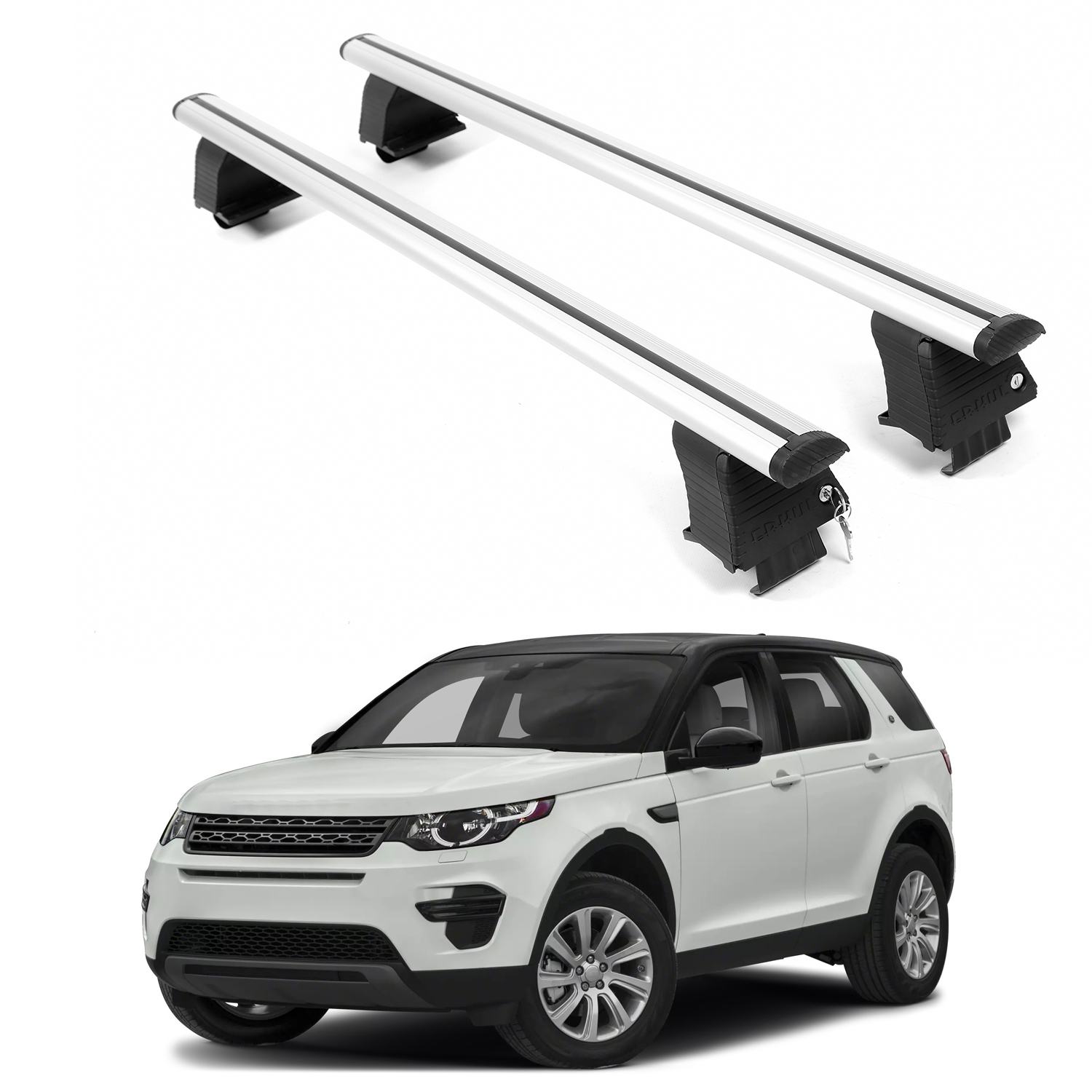 ERKUL Roof Rack Crossbars For LAND ROVER DISCOVERY SPORT 2015-2026