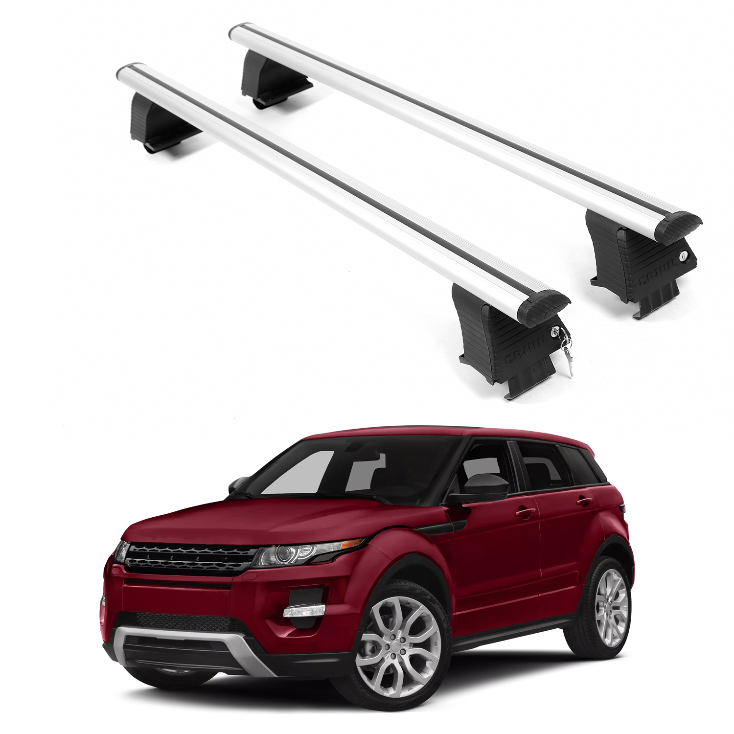 ERKUL Roof Rack Crossbars For LAND ROVER RANGE ROVER EVOQUE 2011-2018