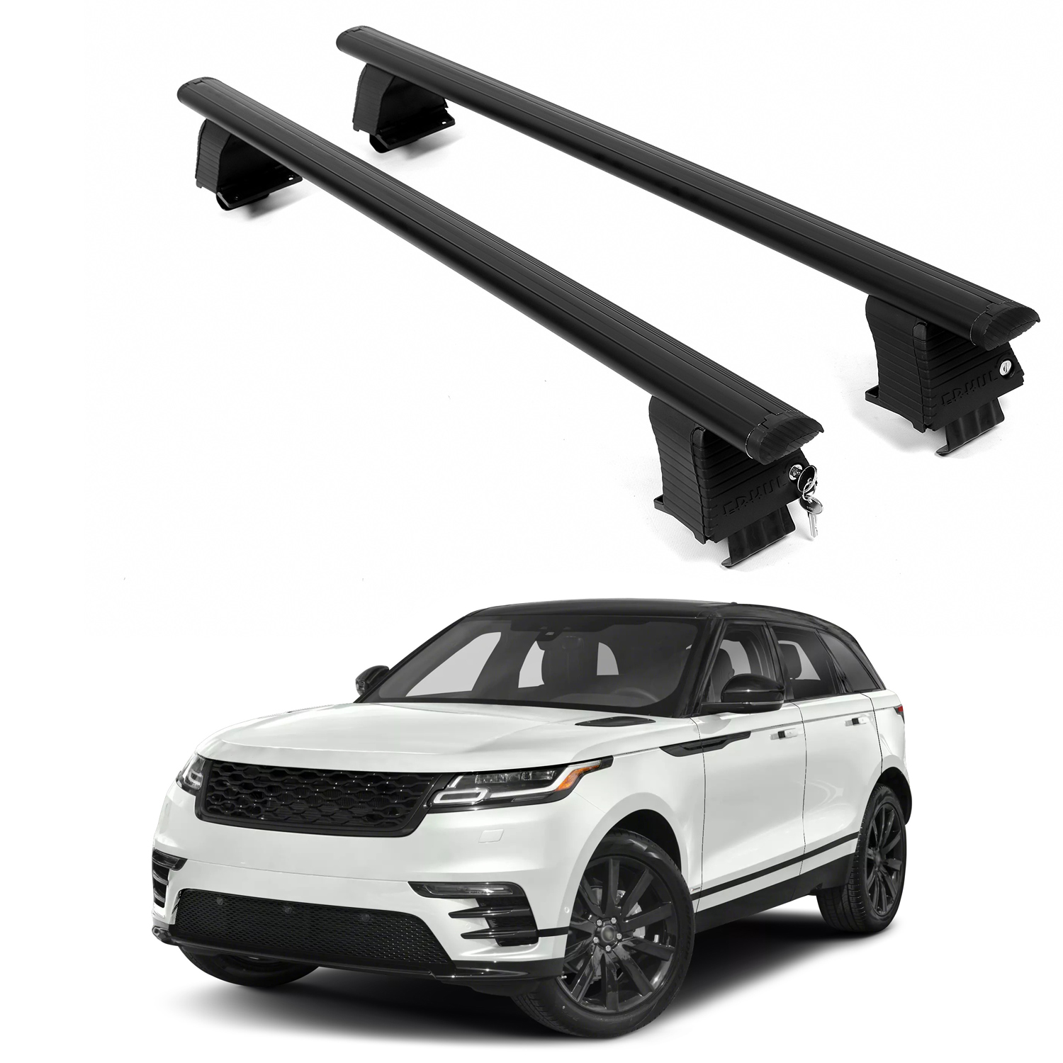 ERKUL Roof Rack Crossbars For LAND ROVER RANGE ROVER VELAR 2018-2026