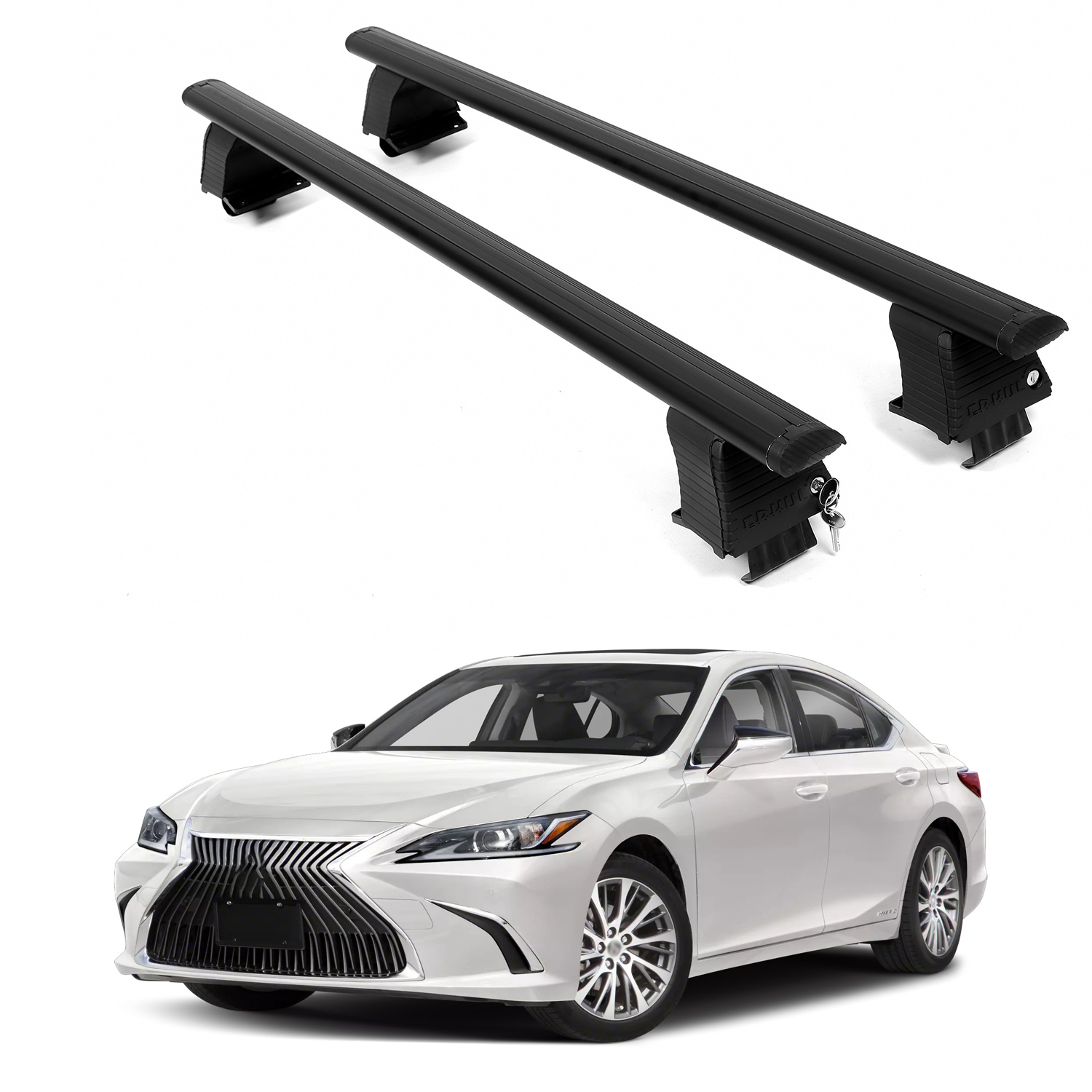 ERKUL Roof Rack Crossbars For LEXUS ES-SERIES 2019-2025