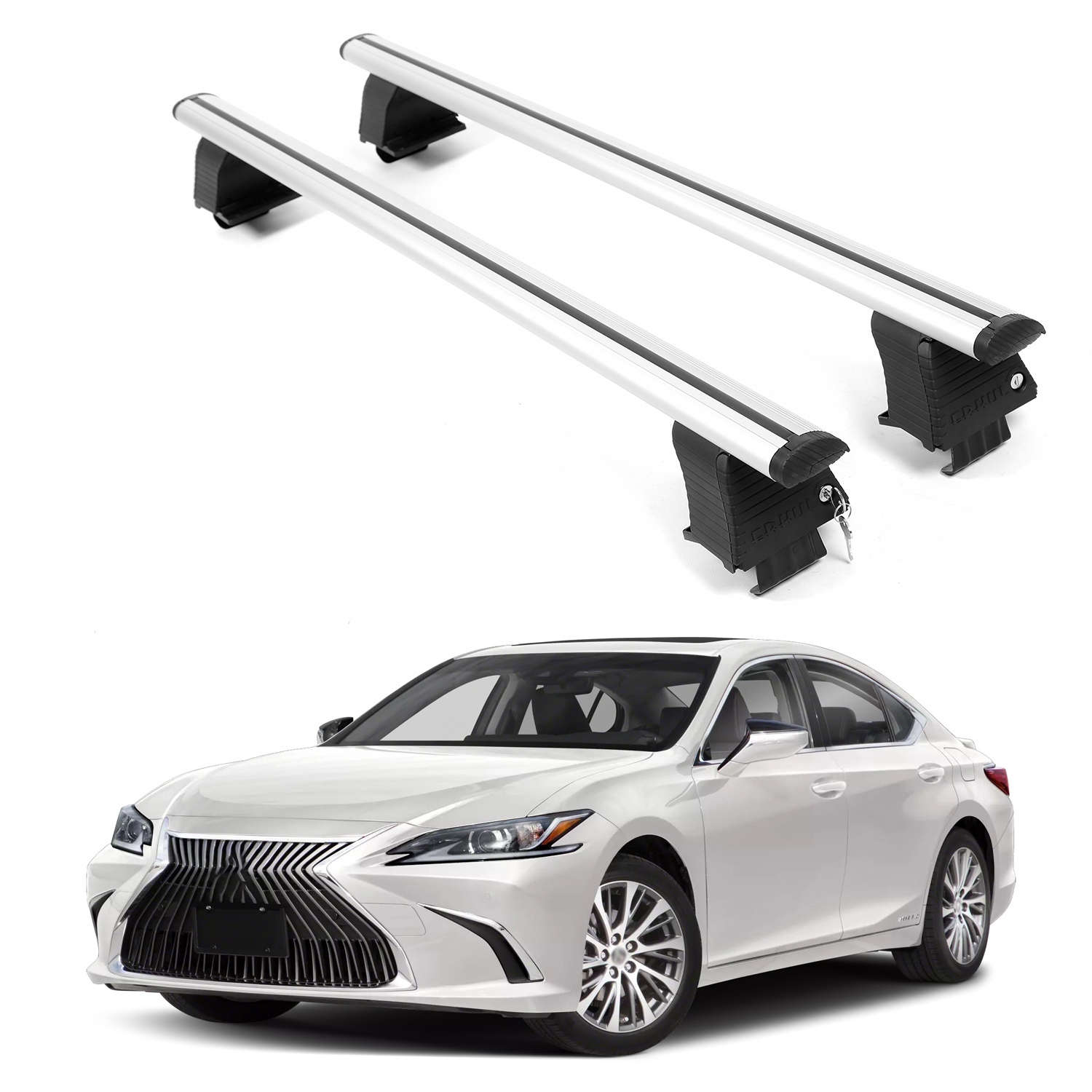 ERKUL Roof Rack Crossbars For LEXUS ES-SERIES 2019-2025