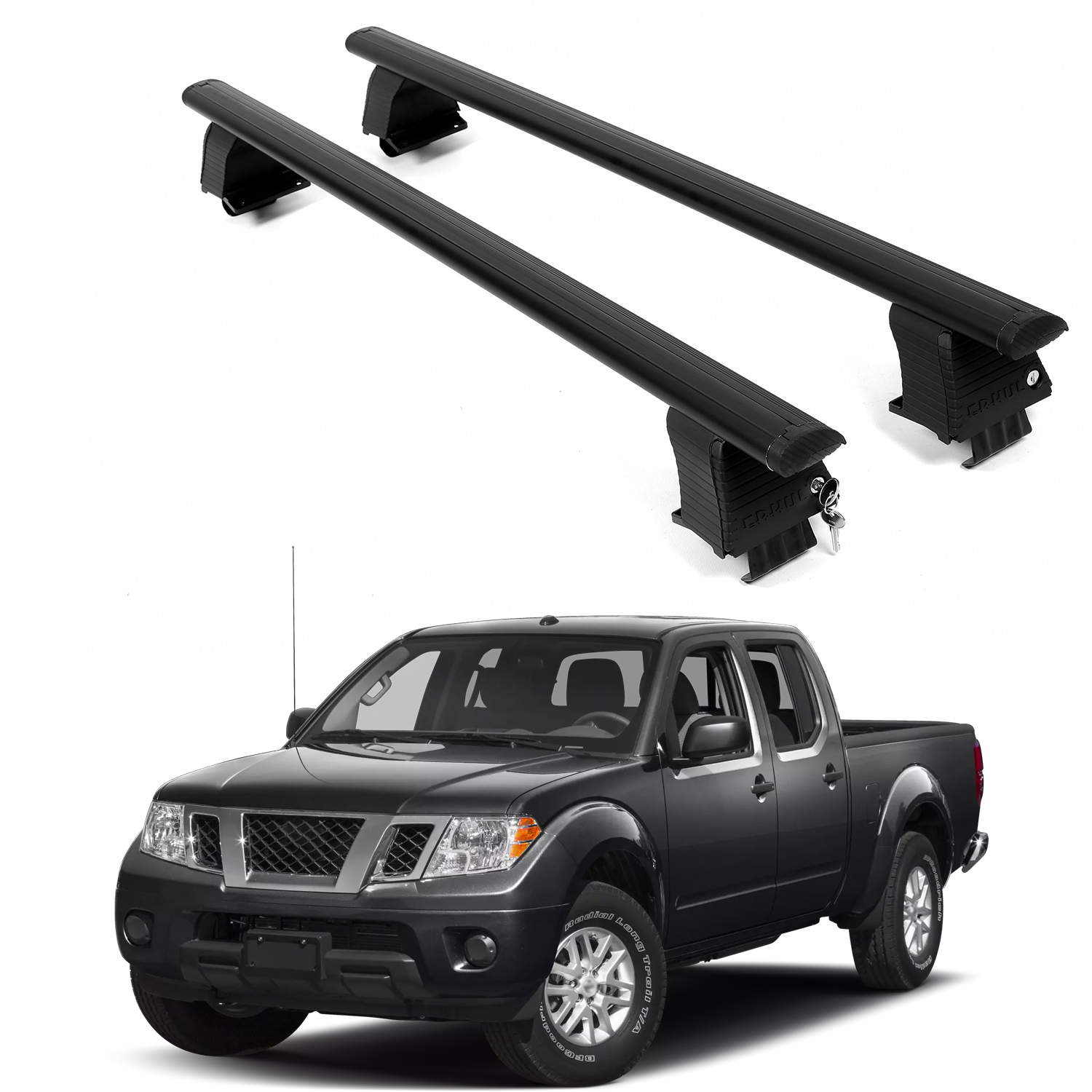 ERKUL Roof Rack Crossbars For NISSAN FRONTIER 2005-2021