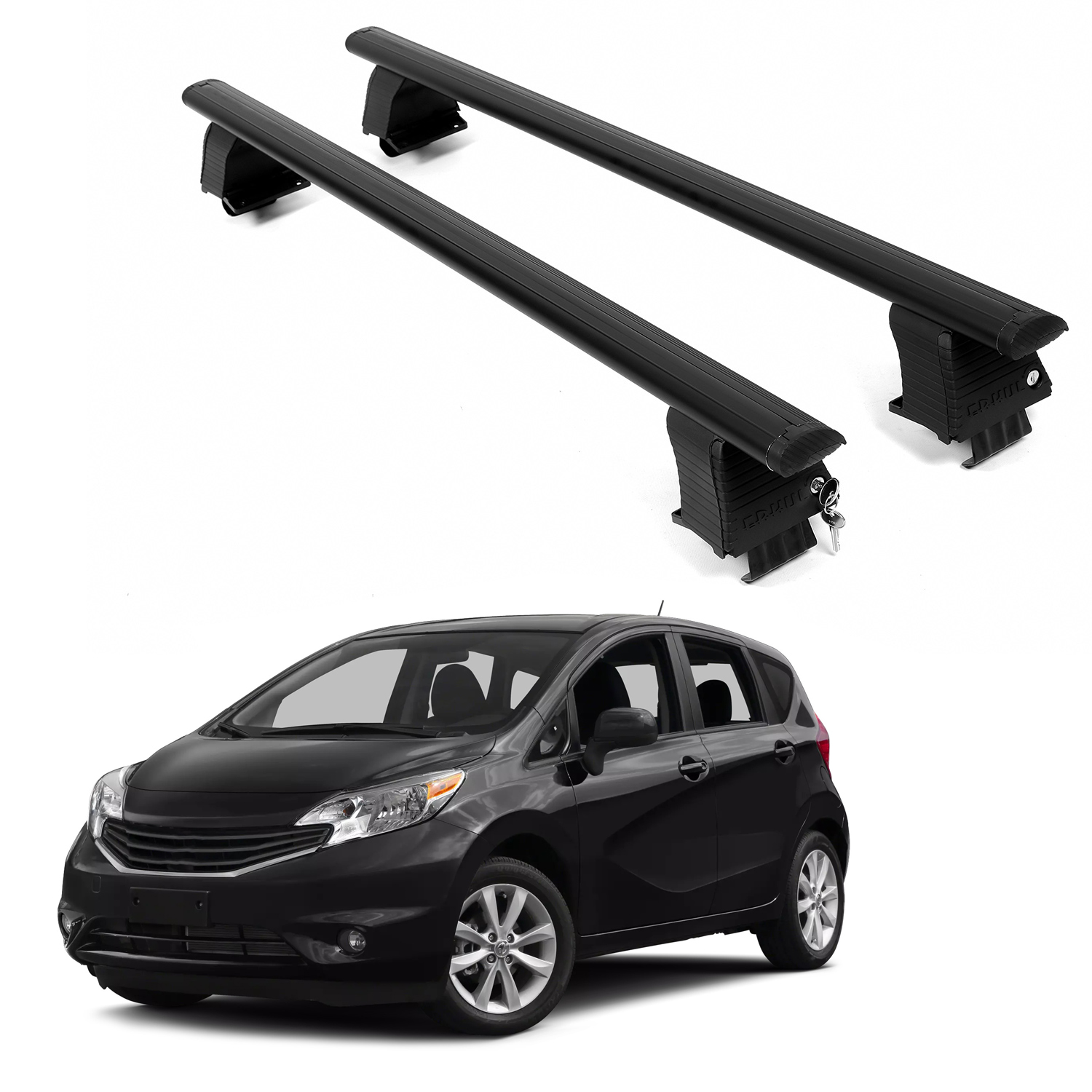 ERKUL Roof Rack Crossbars For NISSAN VERSA NOTE 2014-2019