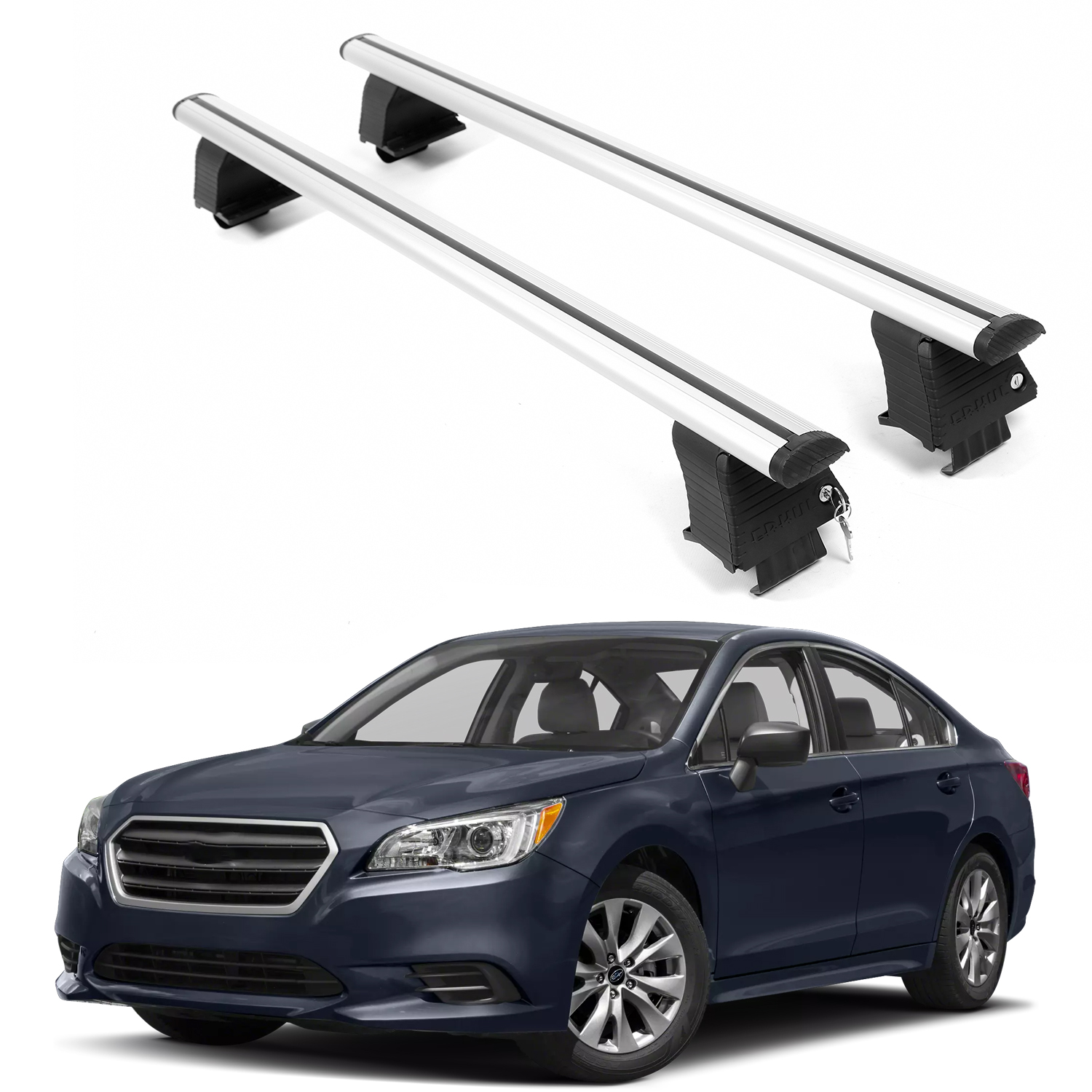 ERKUL Roof Rack Crossbars For SUBARU LEGACY 2015-2019