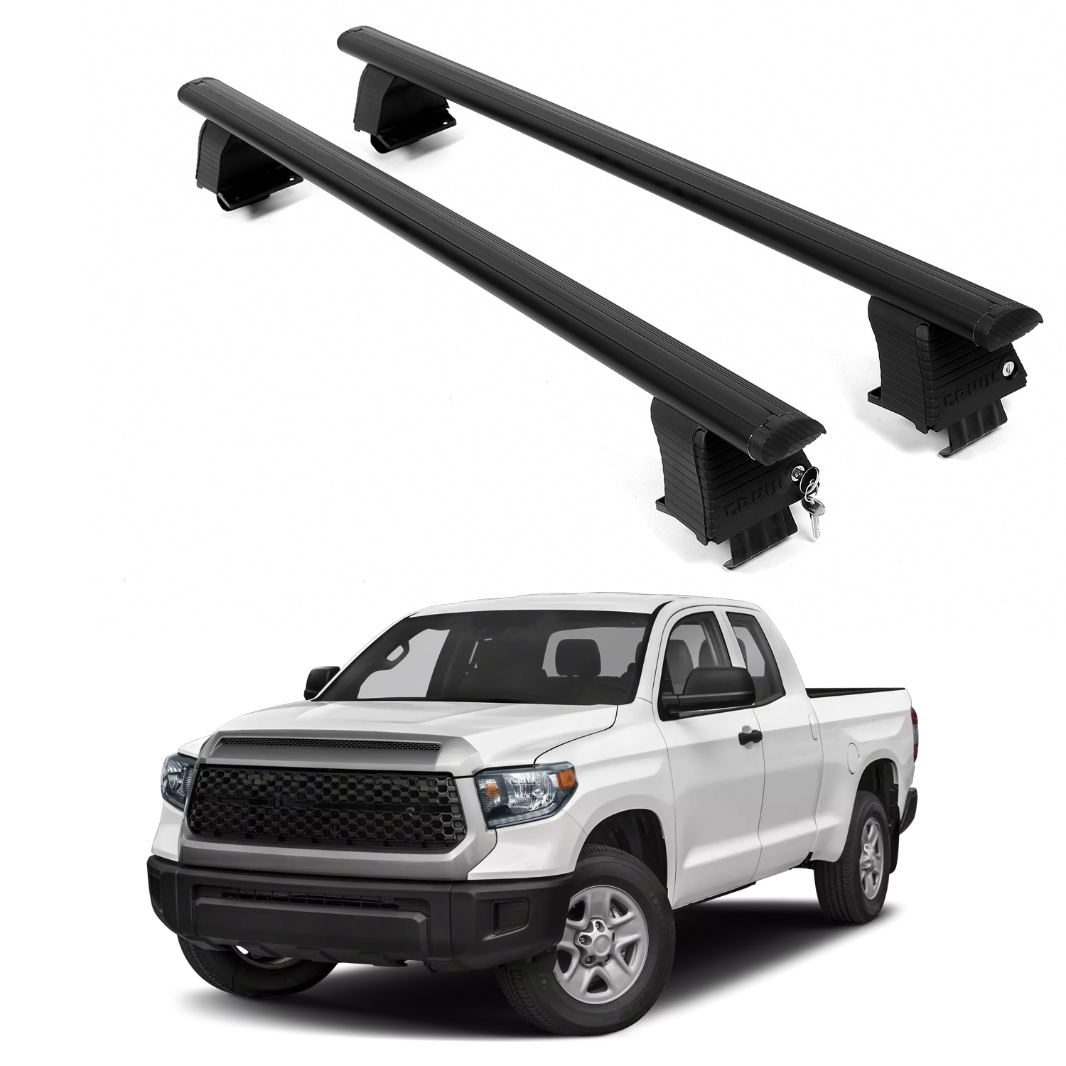 ERKUL Roof Rack Crossbars For TOYOTA TUNDRA 2007-2021
