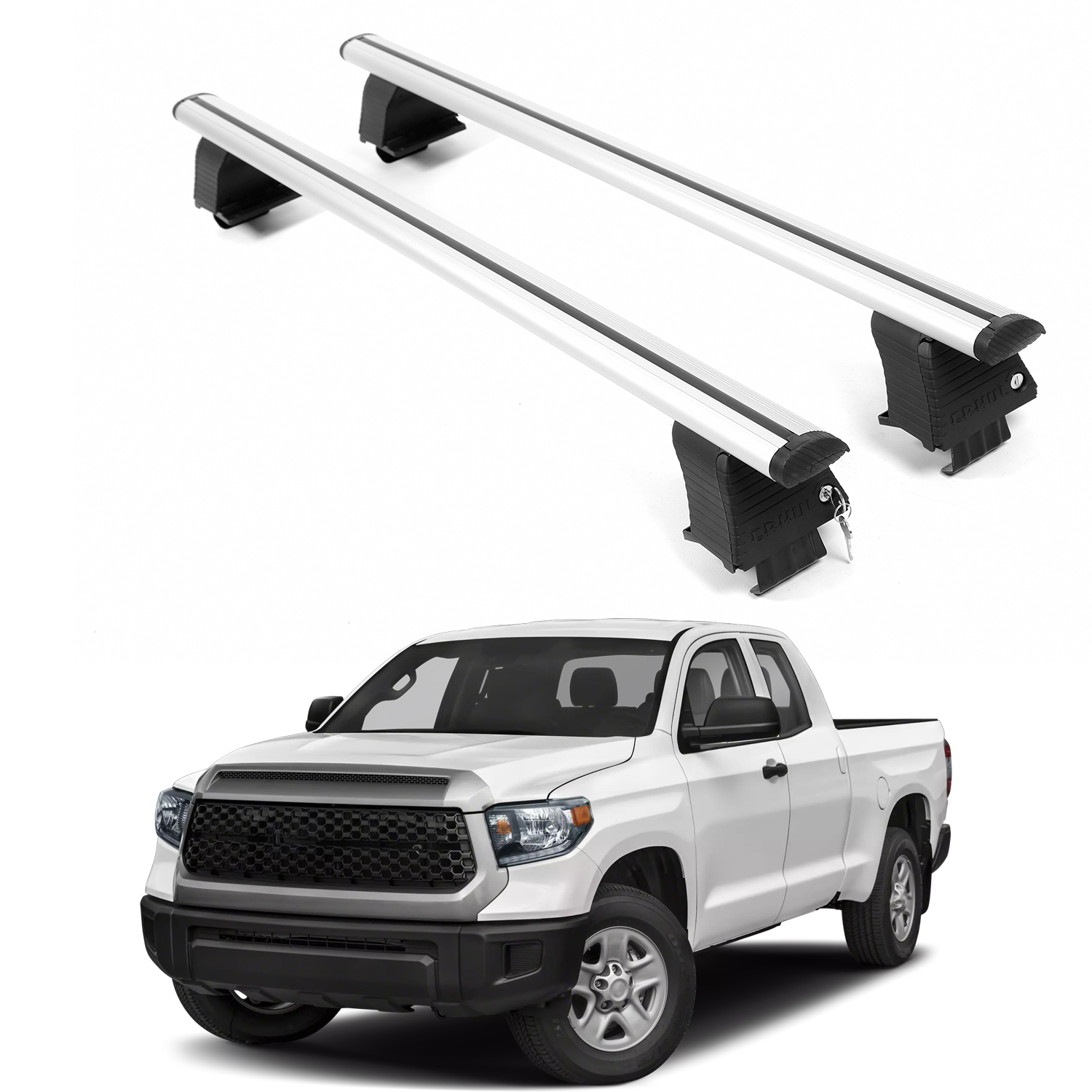 ERKUL Roof Rack Crossbars For TOYOTA TUNDRA 2007-2021