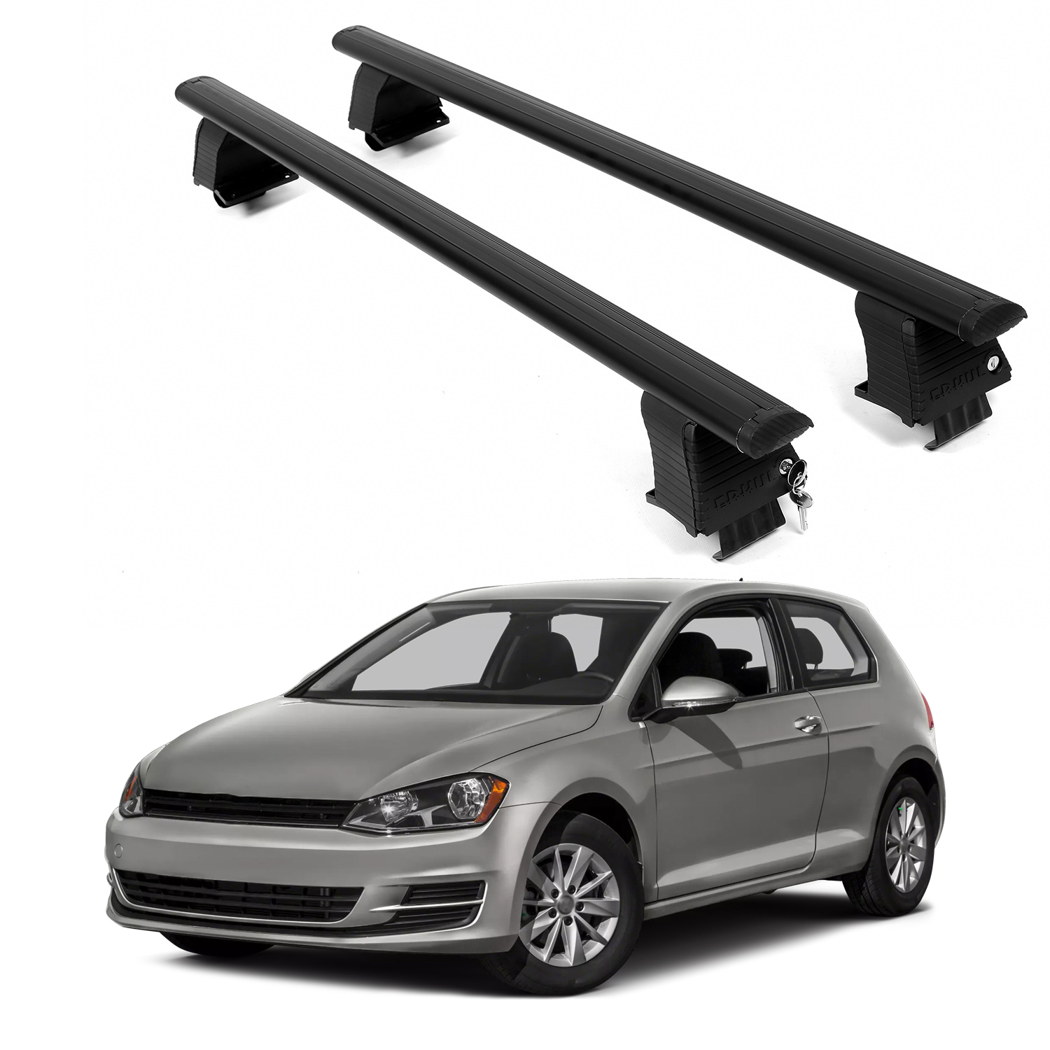 ERKUL Roof Rack Crossbars For VOLKSWAGEN GOLF 2015-2021