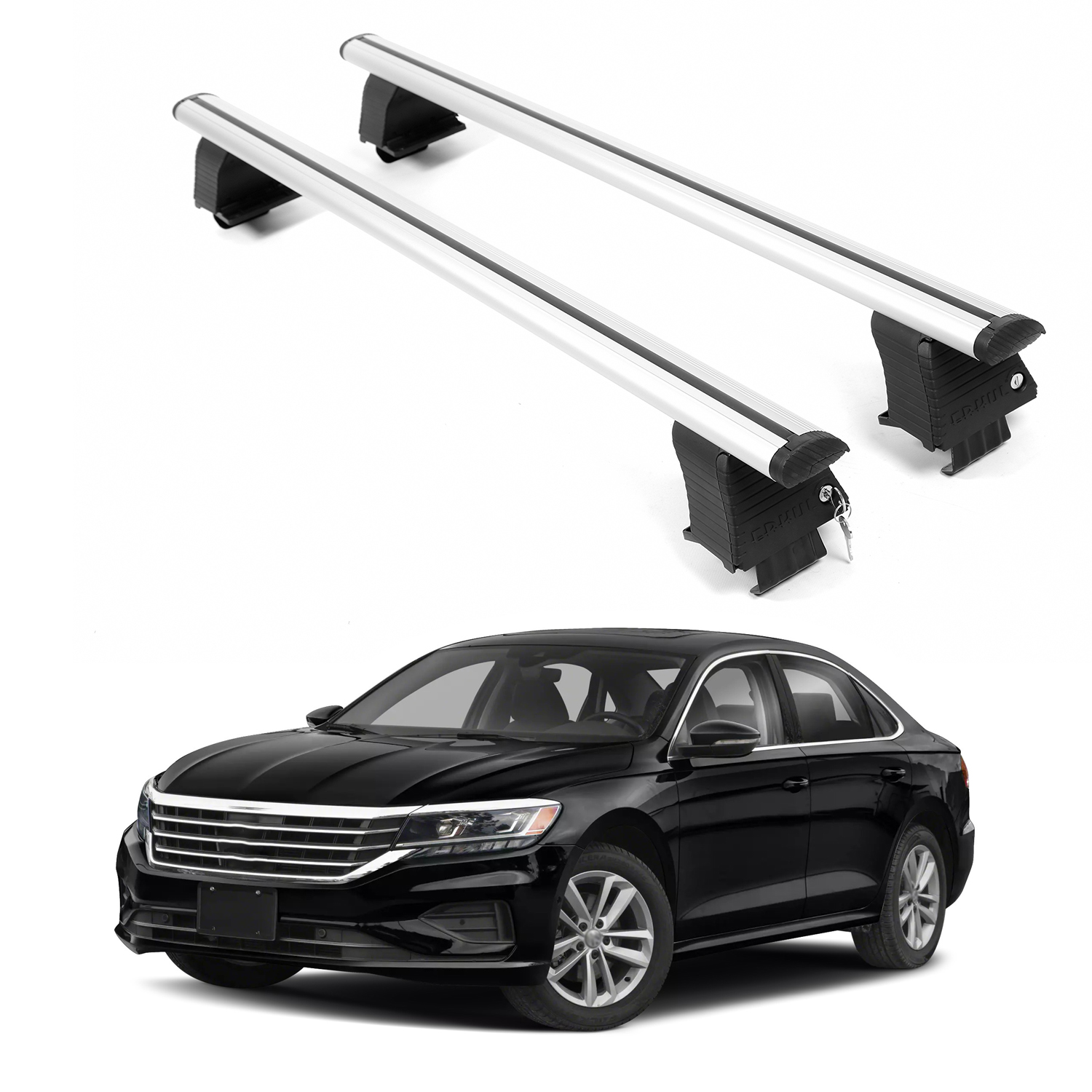 ERKUL Roof Rack Crossbars For VOLKSWAGEN PASSAT 2020-2022