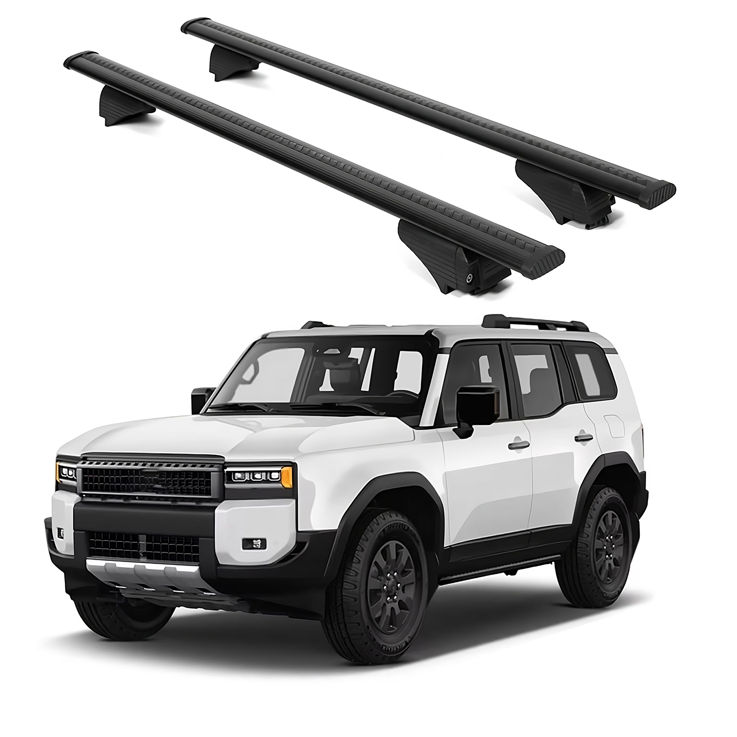 ERKUL Roof Rack Crossbars For TOYOTA LAND CRUISER 2024-2026
