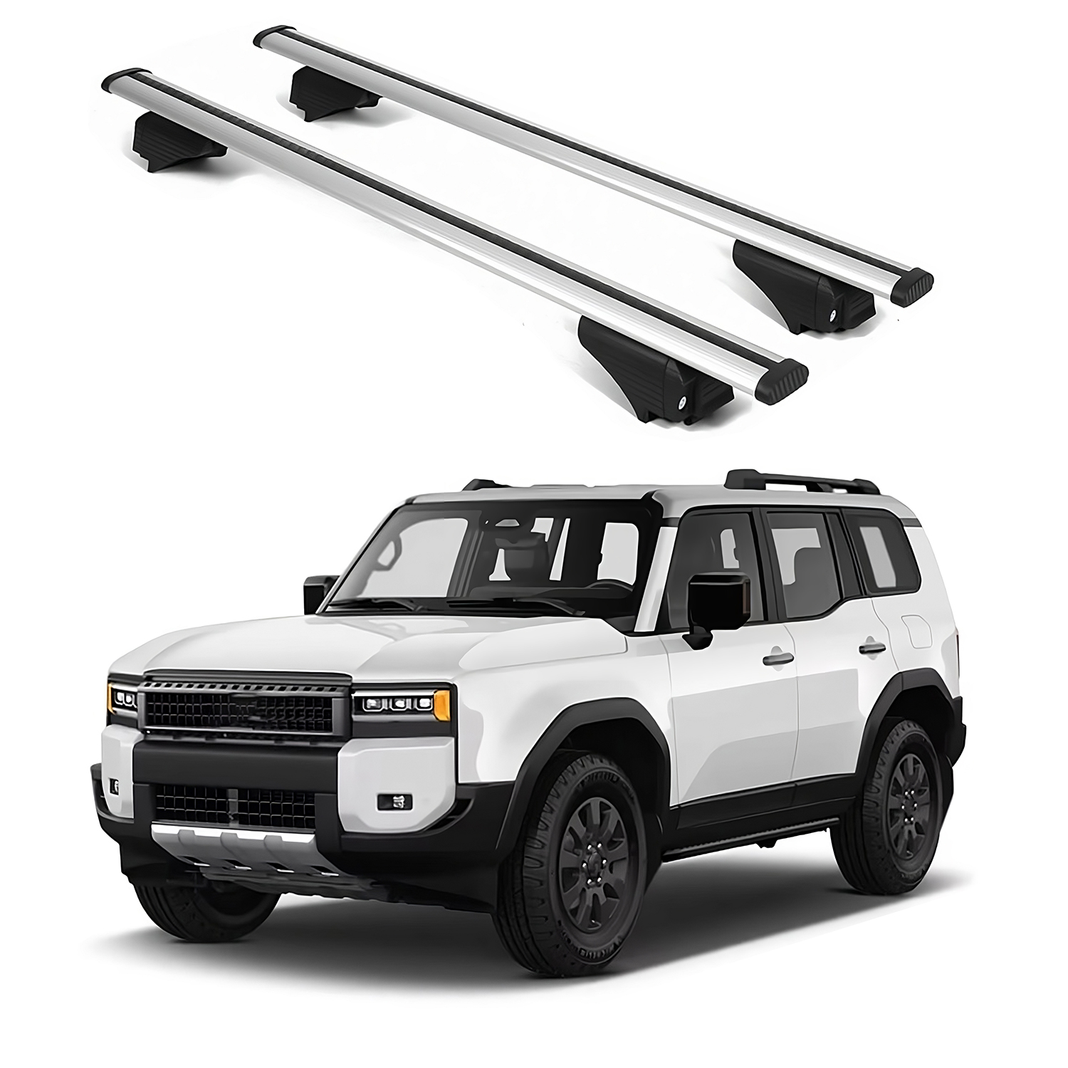 ERKUL Roof Rack Crossbars For TOYOTA LAND CRUISER 2024-2026