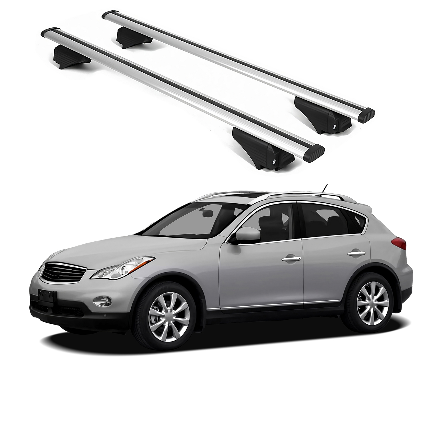 ERKUL Roof Rack Crossbars For INFINITI EX35/EX 2008-2012