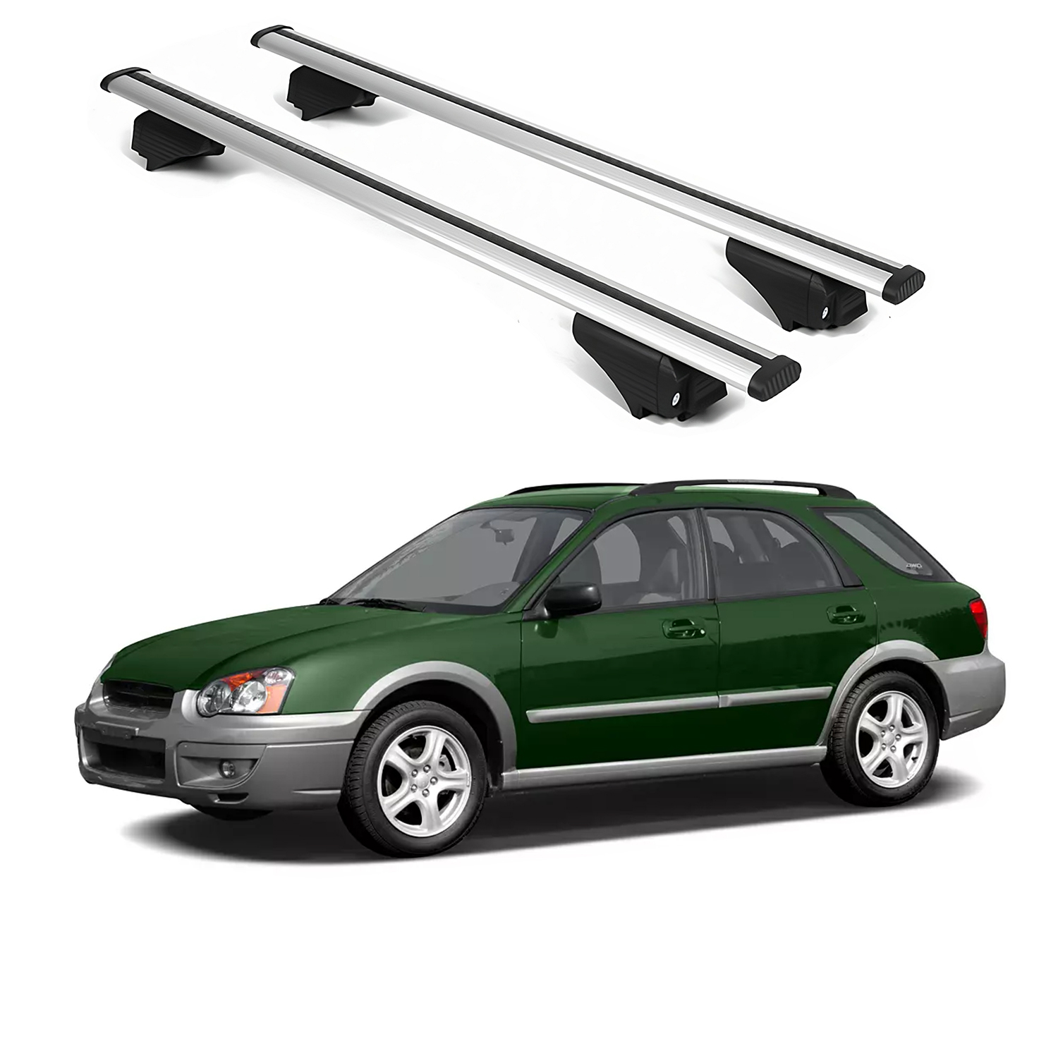 ERKUL Roof Rack Crossbars For SUBARU OUTBACK 2005-2009