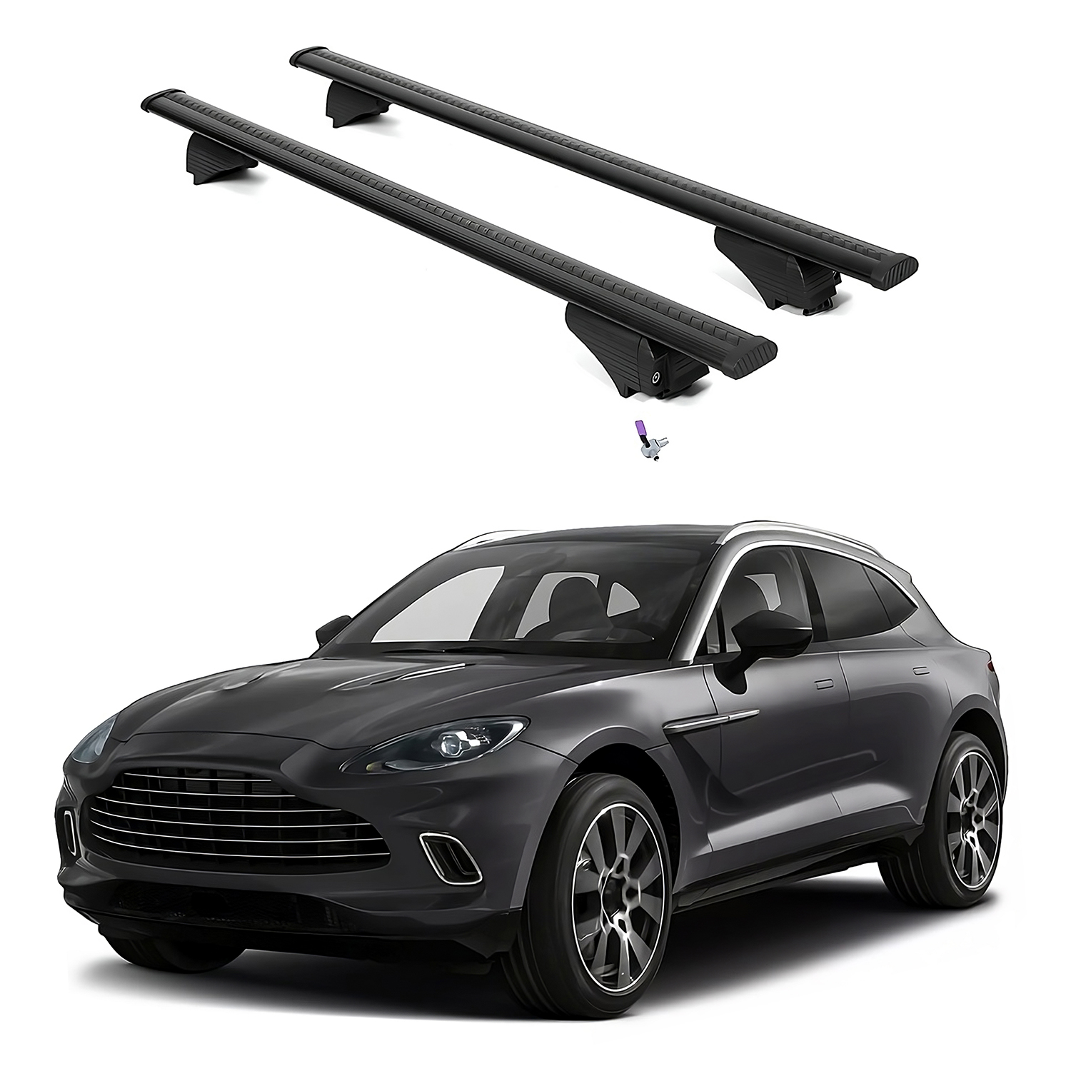 ERKUL Roof Rack Crossbars For ASTON MARTIN DBX 2021-2026