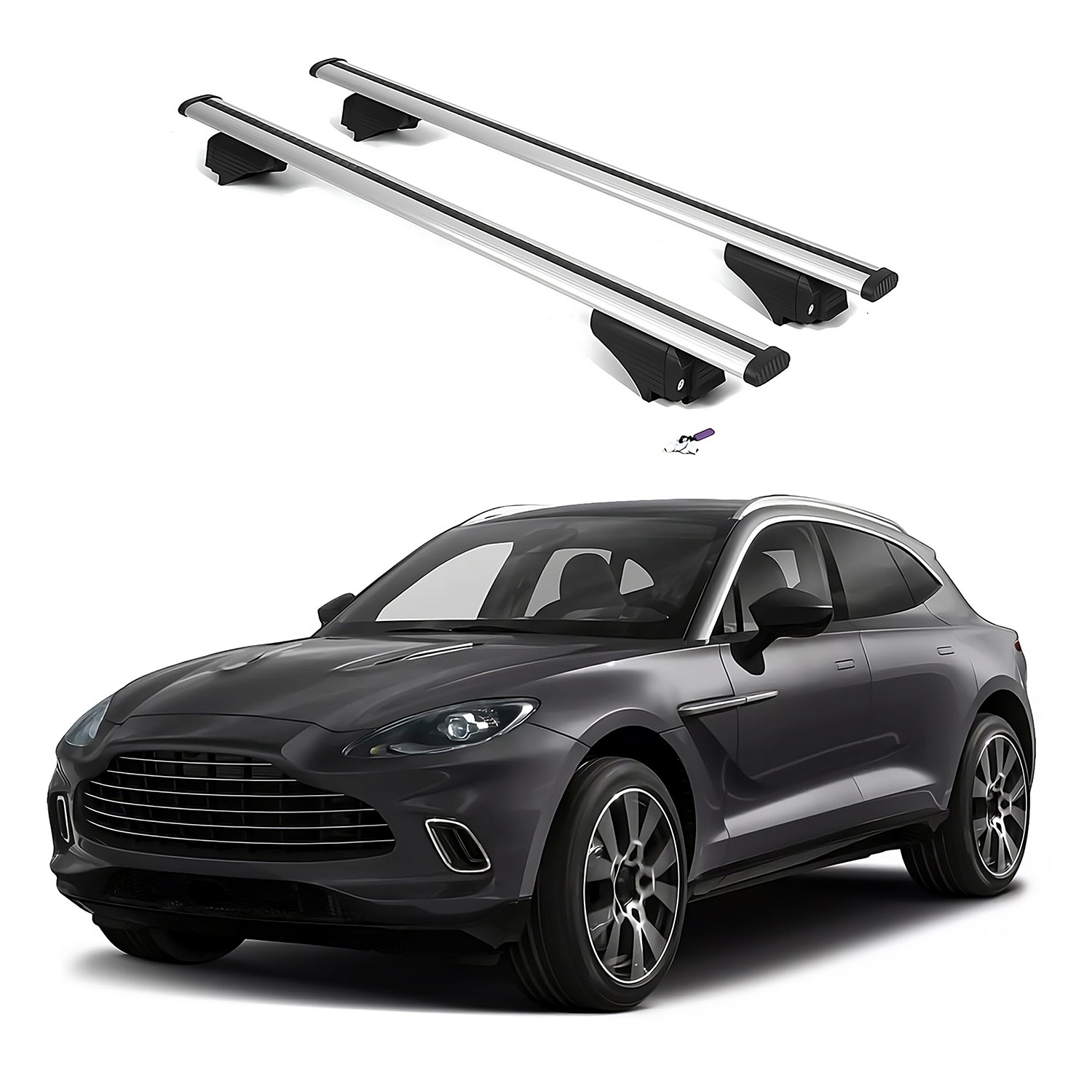 ERKUL Roof Rack Crossbars For ASTON MARTIN DBX 2021-2026