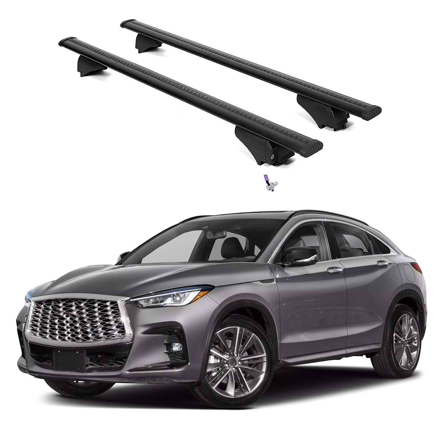 ERKUL Roof Rack Crossbars For INFINITI QX55 2022-2025