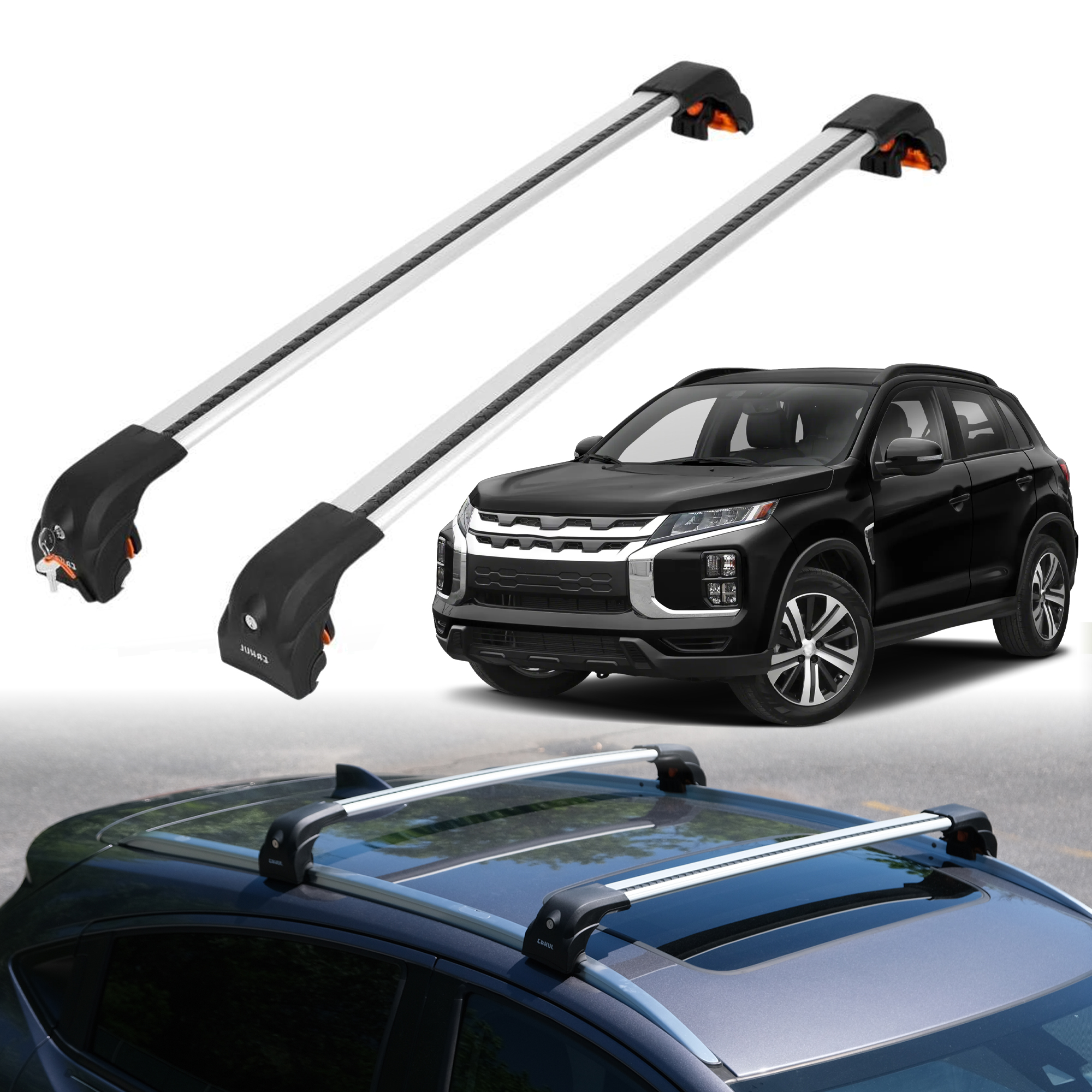 Roof Rack Crossbars for Mitsubishi Outlander Sport 2011-2025