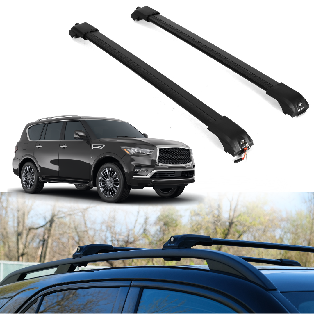 ERKUL Roof Rack Crossbars For INFINITI QX80 / QX56 2014-2022 / 2011-2013