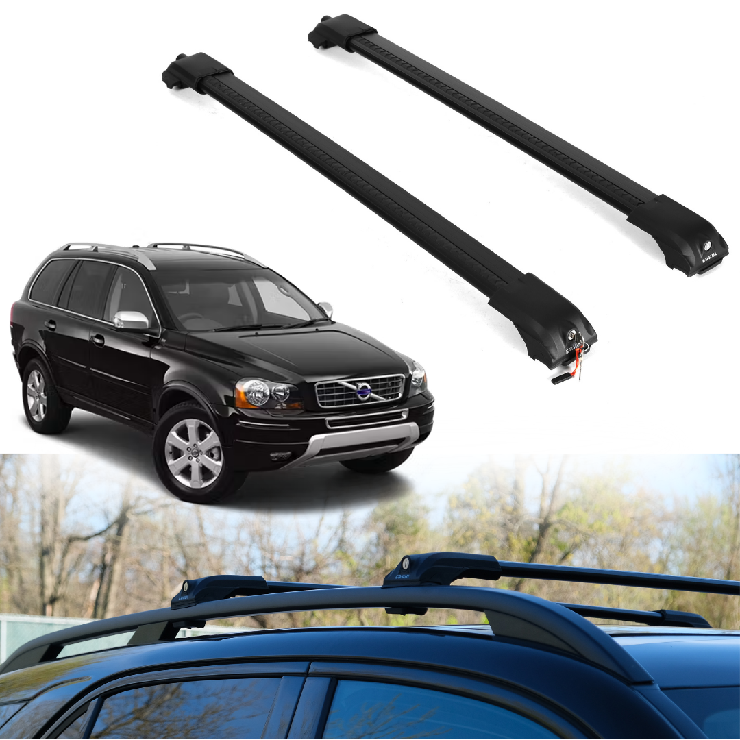 ERKUL Roof Rack Crossbars For VOLVO XC90 2003-2014