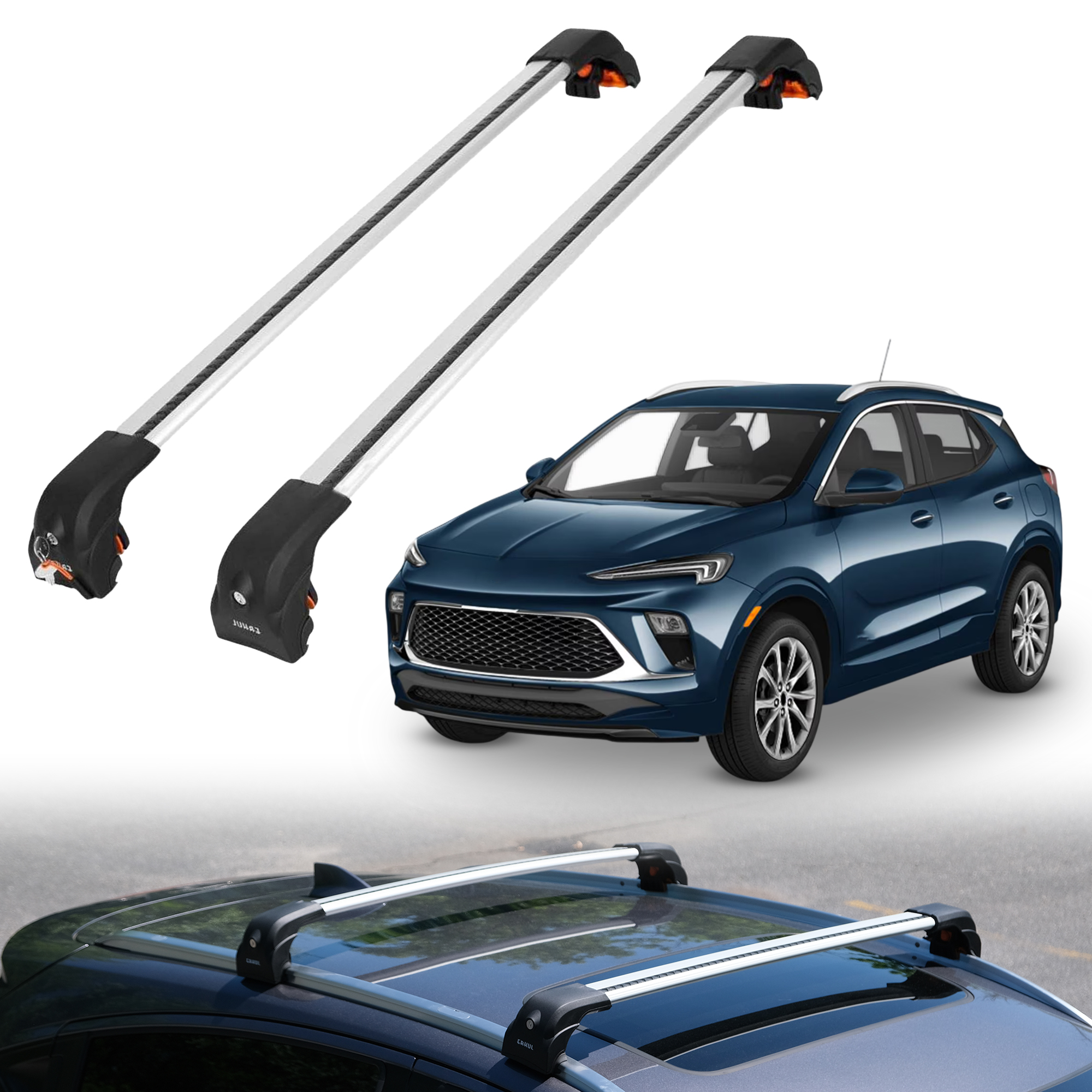 ERKUL Roof Rack Crossbars For BUICK ENCORE GX 2020-2026