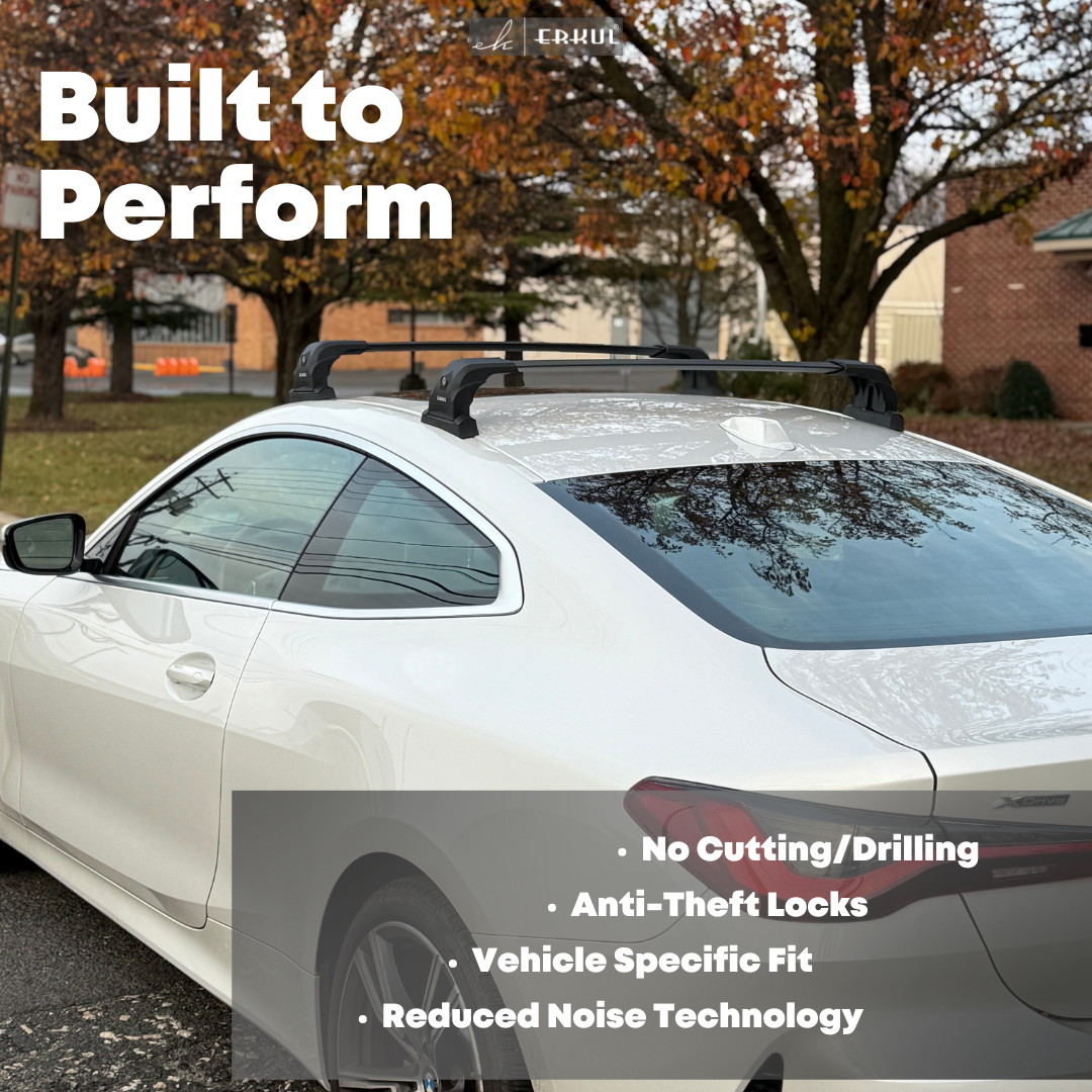 ERKUL Roof Rack Crossbars For BMW 4 SERIES SEDAN 2014-2020