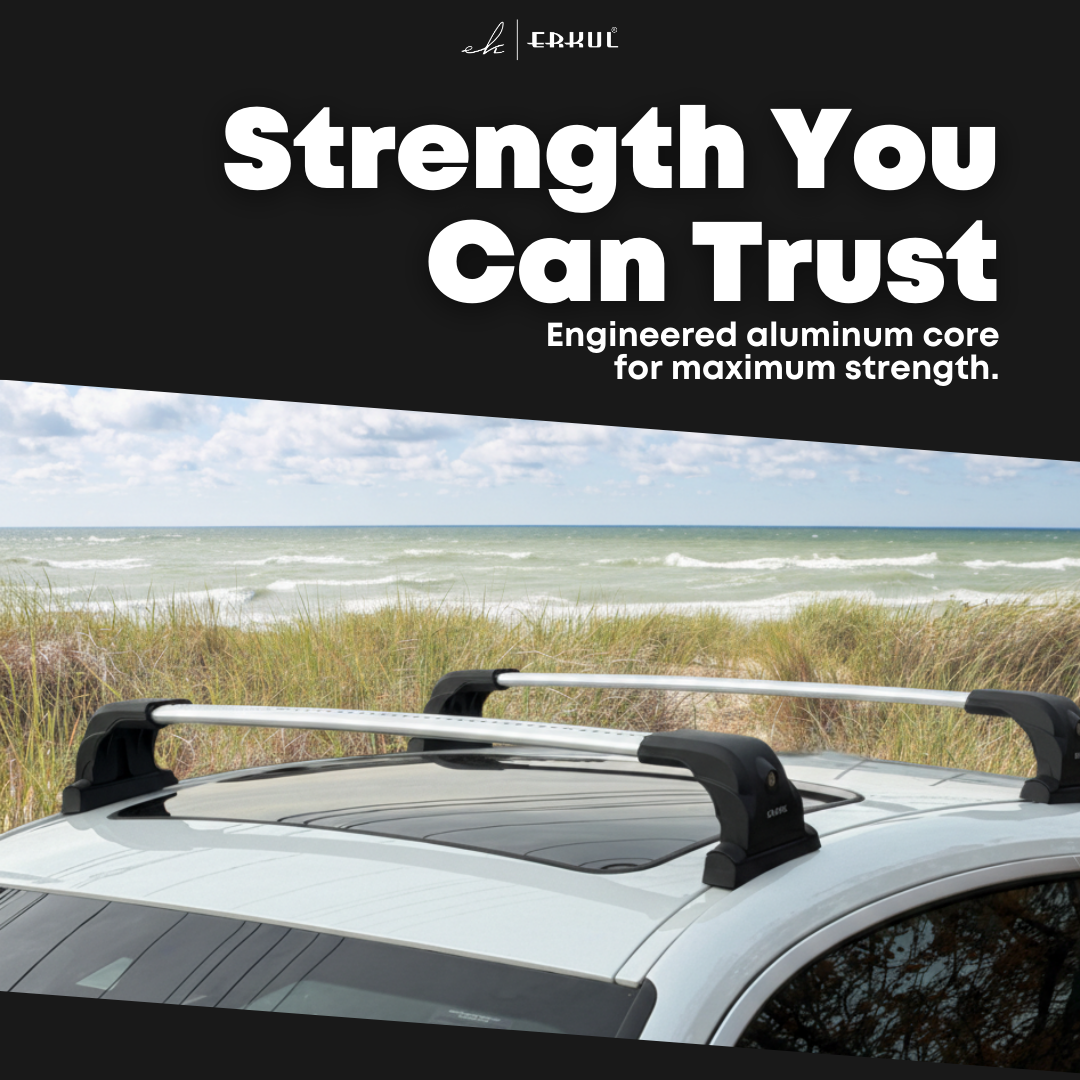 ERKUL Roof Rack Crossbars For MERCEDES-BENZ E CLASS SEDAN 2010-2016