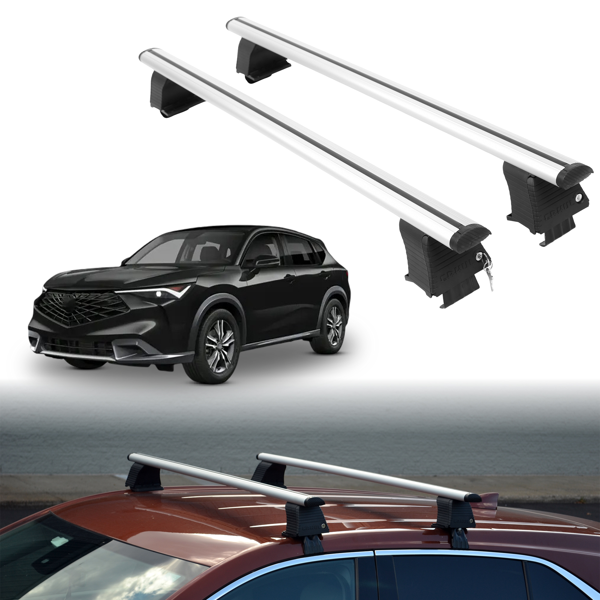 ERKUL Roof Rack Crossbars For ACURA ADX 2025-2026