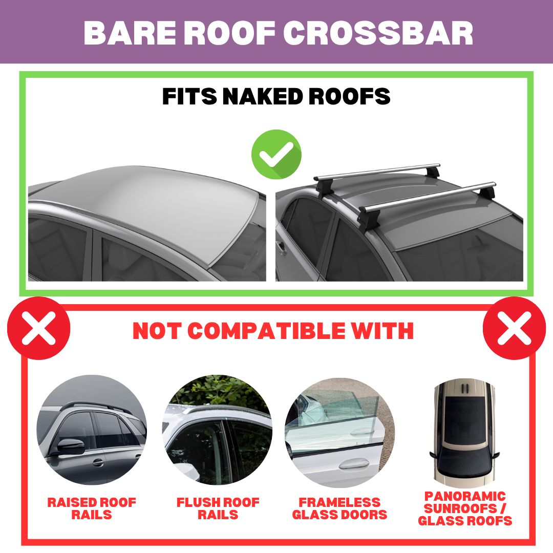 ERKUL Roof Rack Crossbars For ACURA MDX 2007-2013