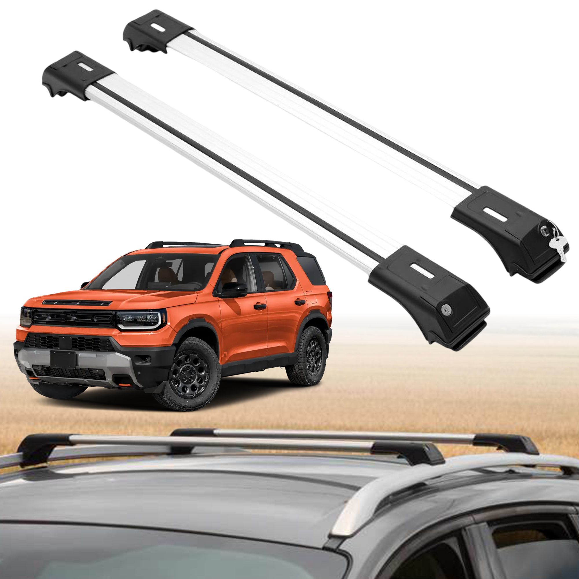 ERKUL Roof Rack Crossbars For HONDA PASSPORT 2026