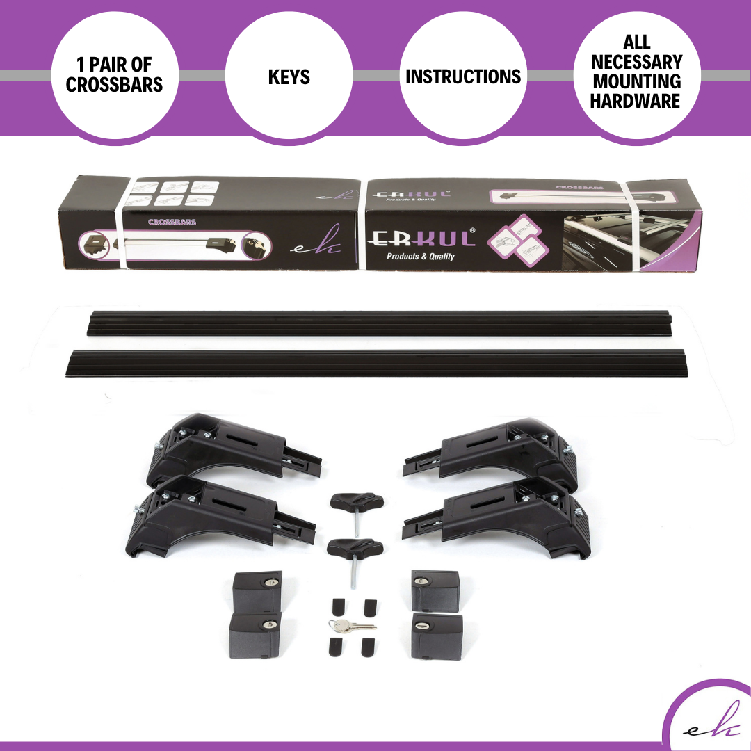 Heavy Duty Roof Rack Crossbars for Kia Seltos 2021-2026