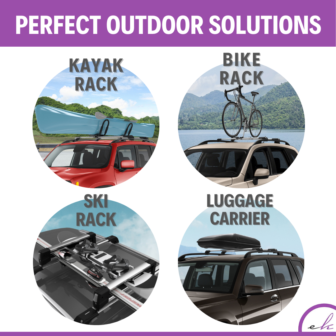 Heavy Duty Roof Rack Crossbars for Kia Seltos 2021-2026