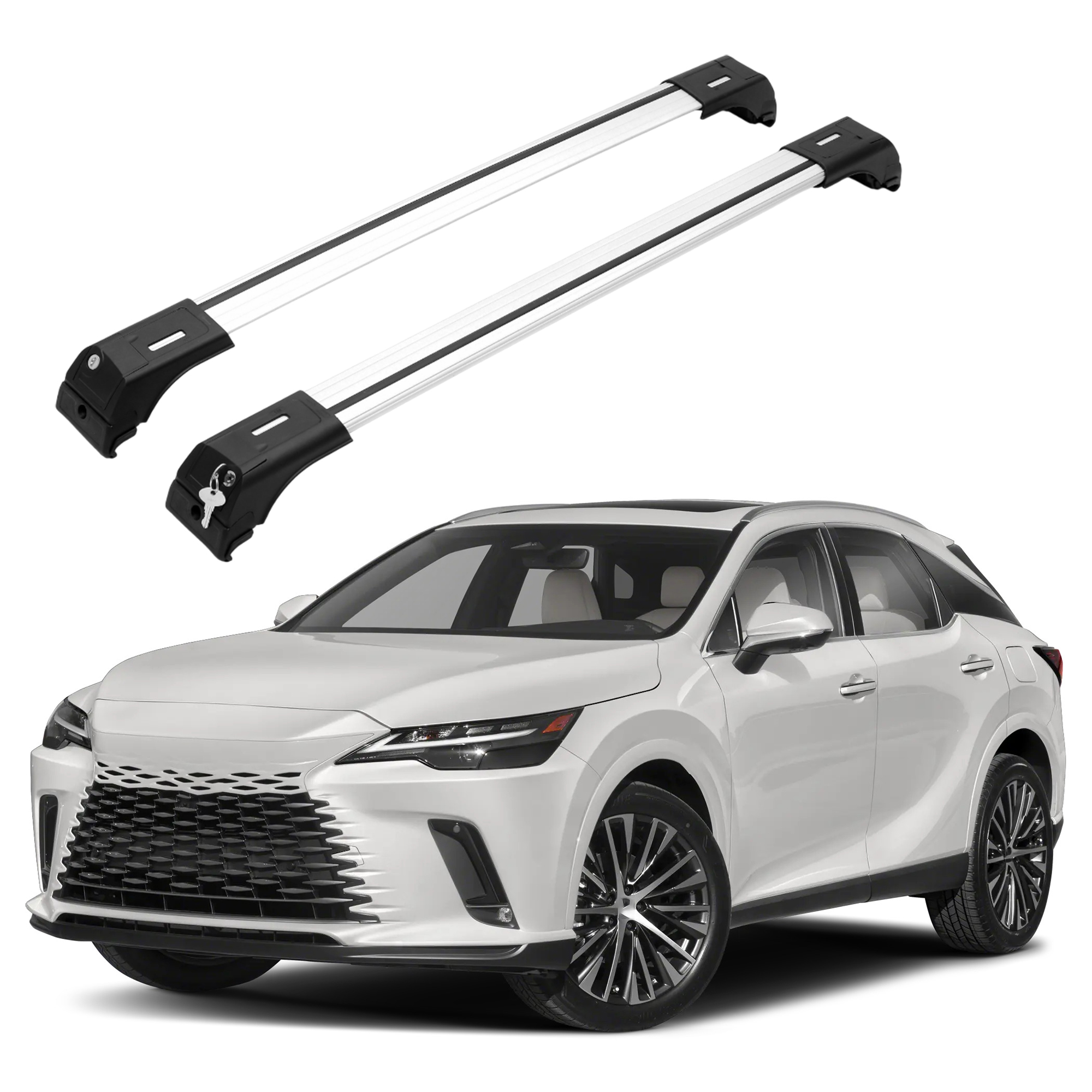 ERKUL Roof Rack Crossbars For LEXUS RX350L/RX450H/RX450HL 2023-2026